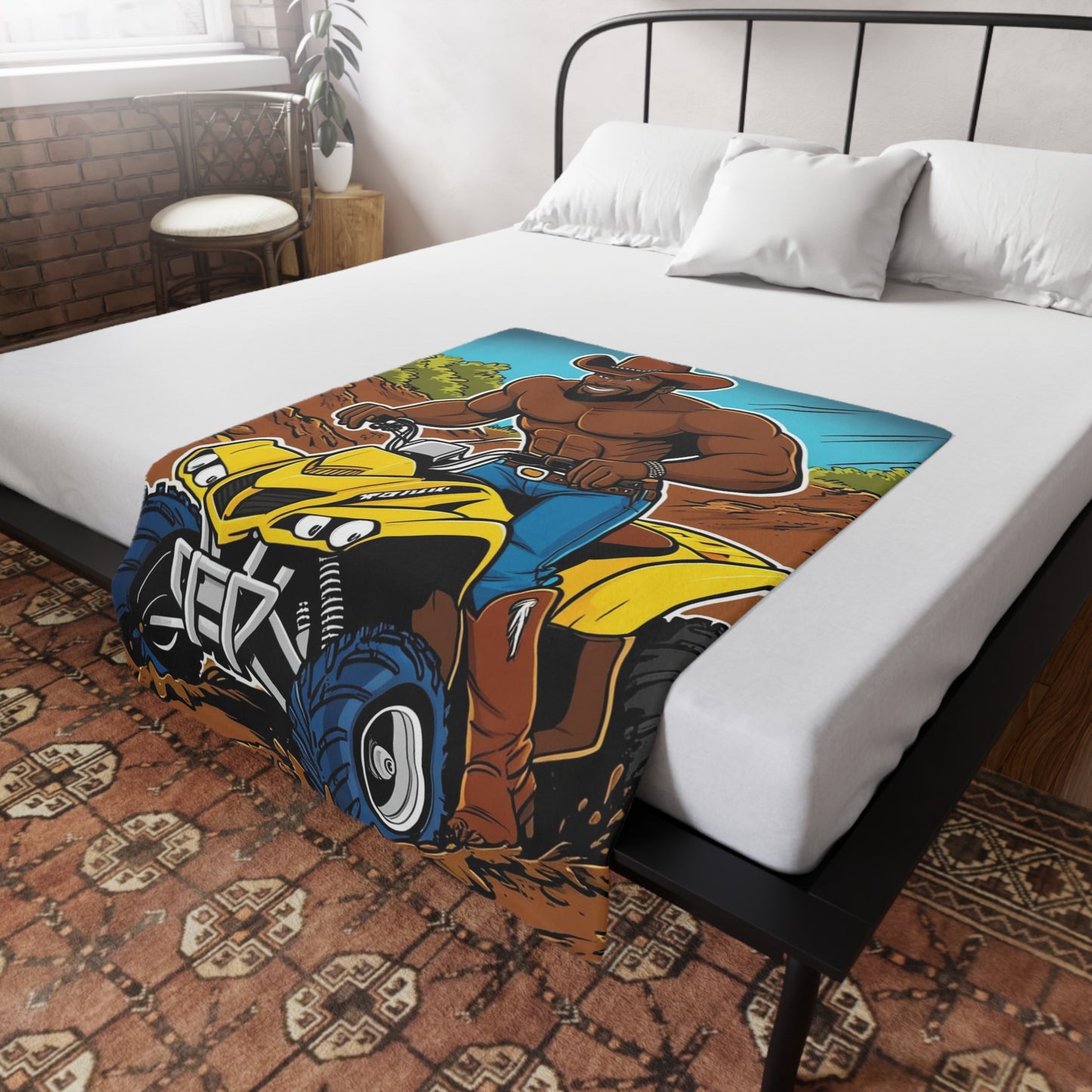 Big Boy Plush Fleece Blanket