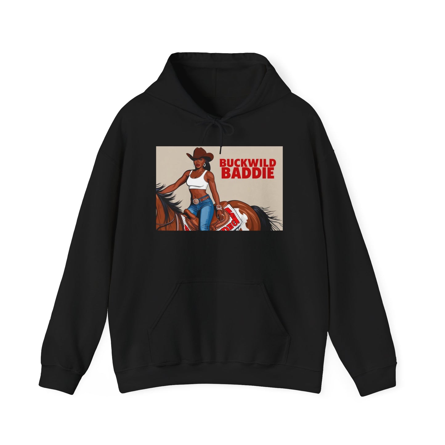 Buckwild Baddie Unisex Hoodie