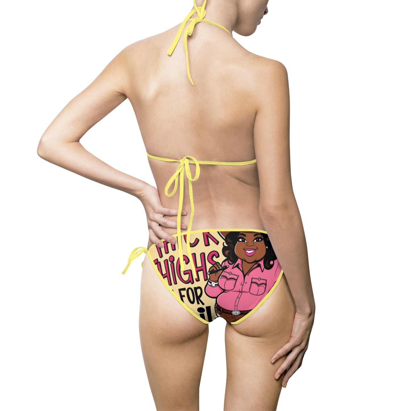 Thick Thighs Are For Trail Rides Bikini Swimsuit for Women