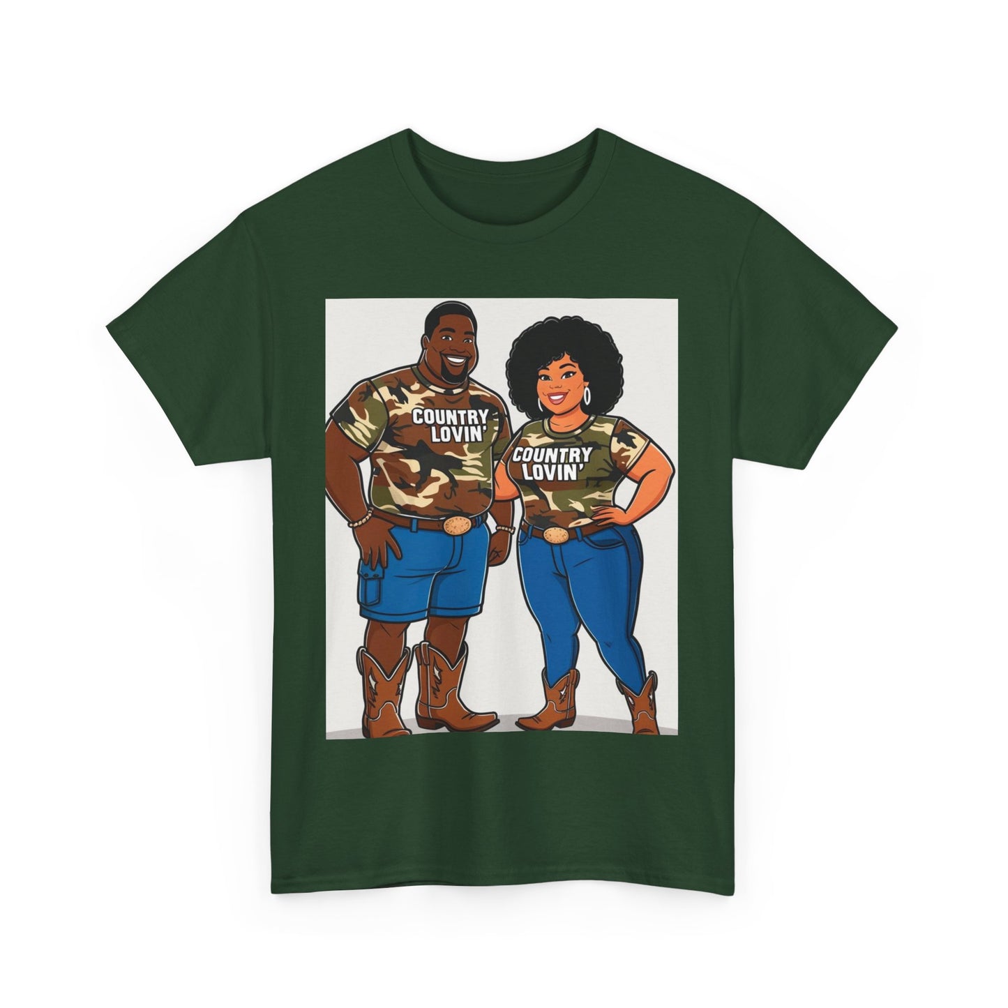 Country Lovin 2-More Colors Unisex Cotton Tee