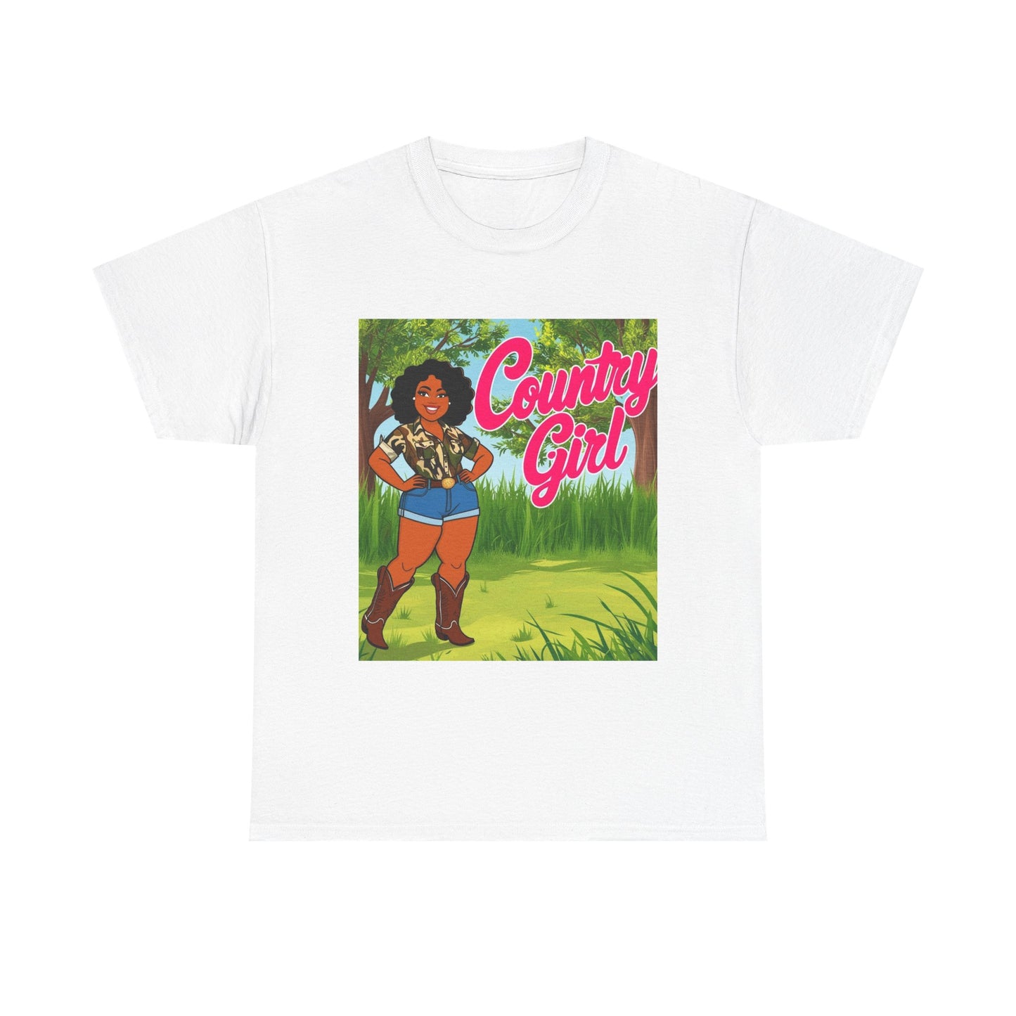 Country Girl Unisex Cotton Tee