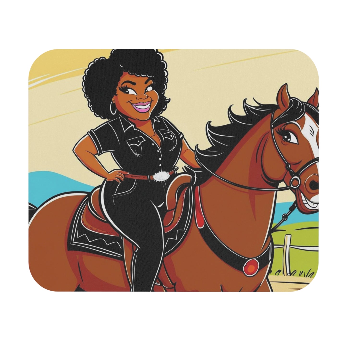 Sittin' Pretty Mouse Pad