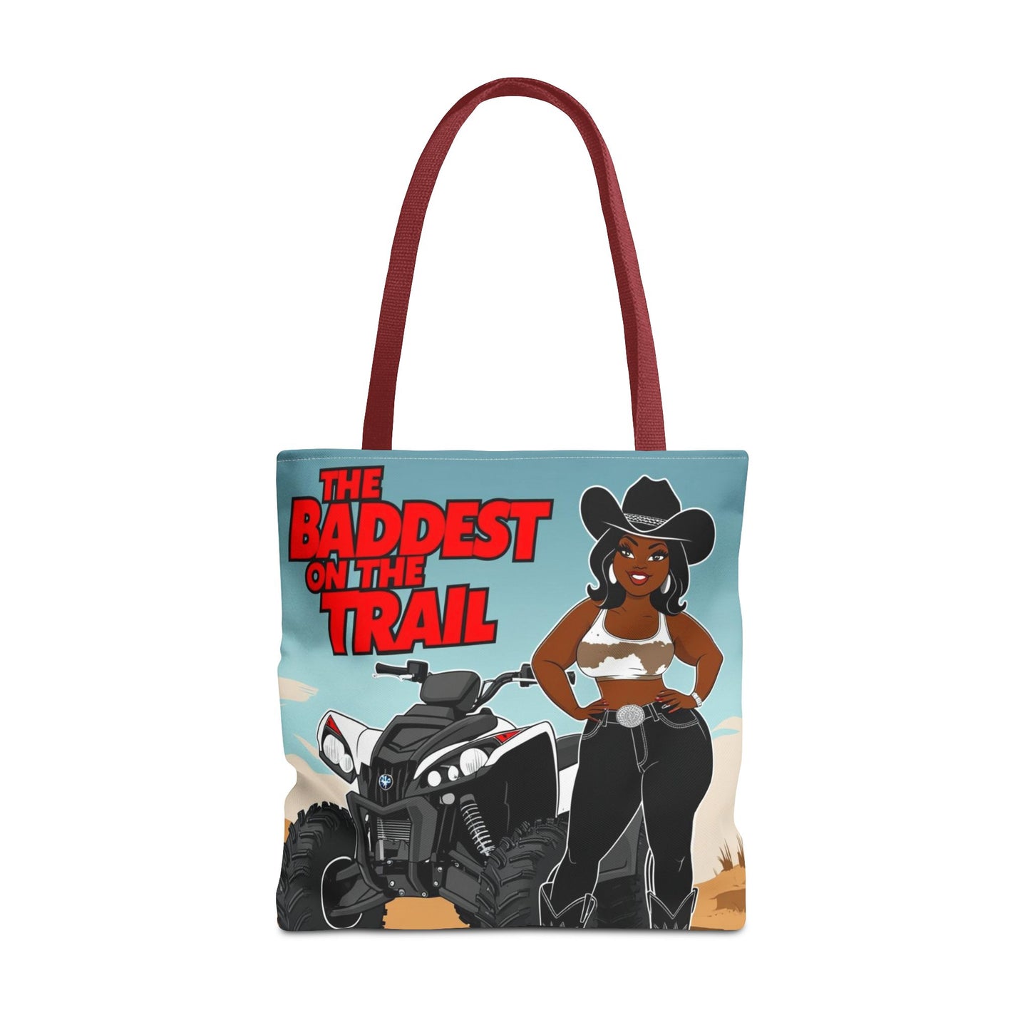 Baddest on the Trail Tote Bag
