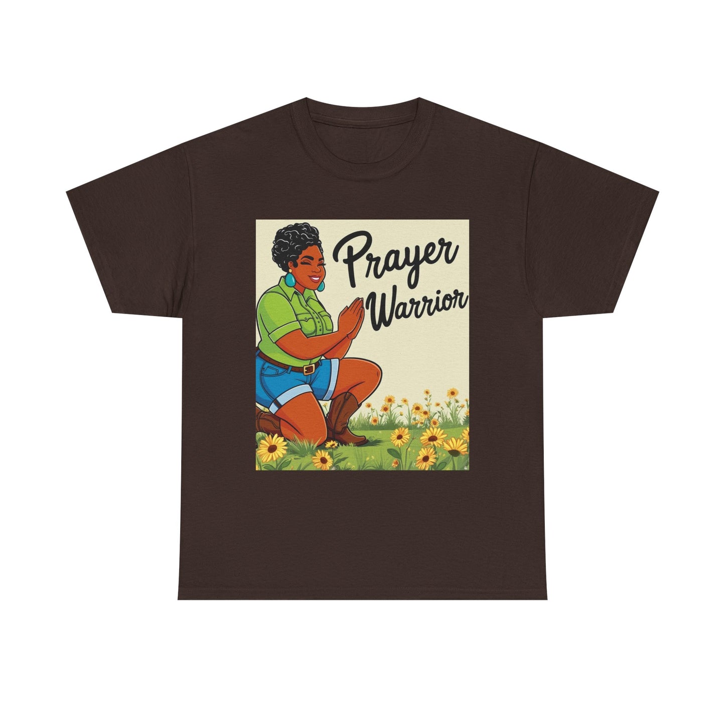 Prayer Warrior Unisex Cotton Tee