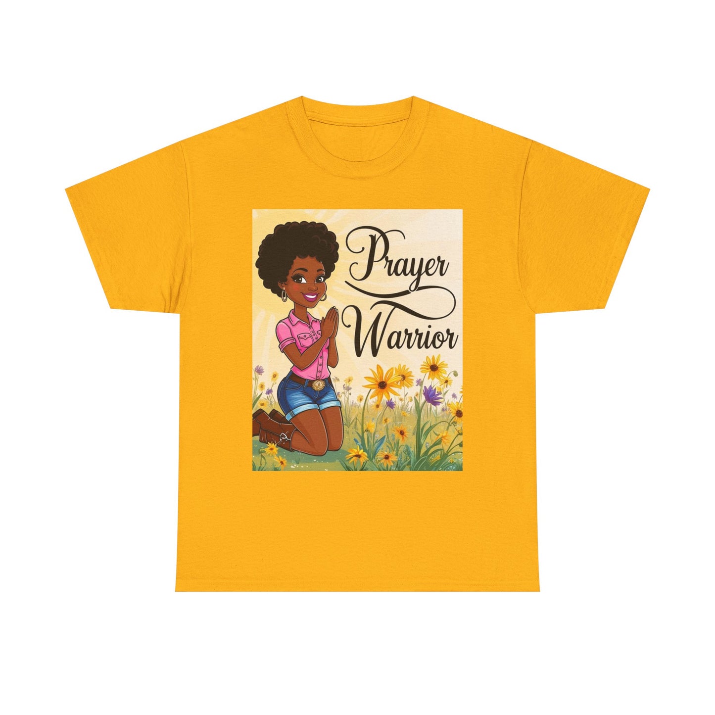 Prayer Warrior Unisex Cotton Tee