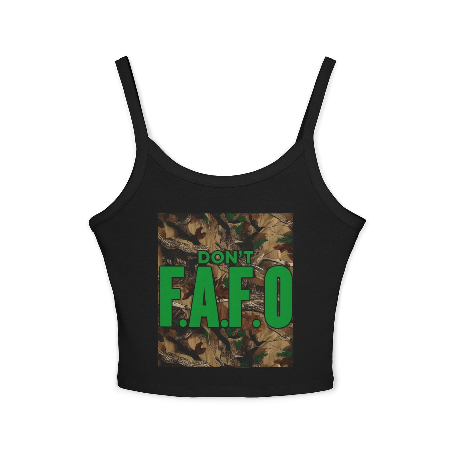 Don't F.A.F.O. Women's Spaghetti Strap Tank Top