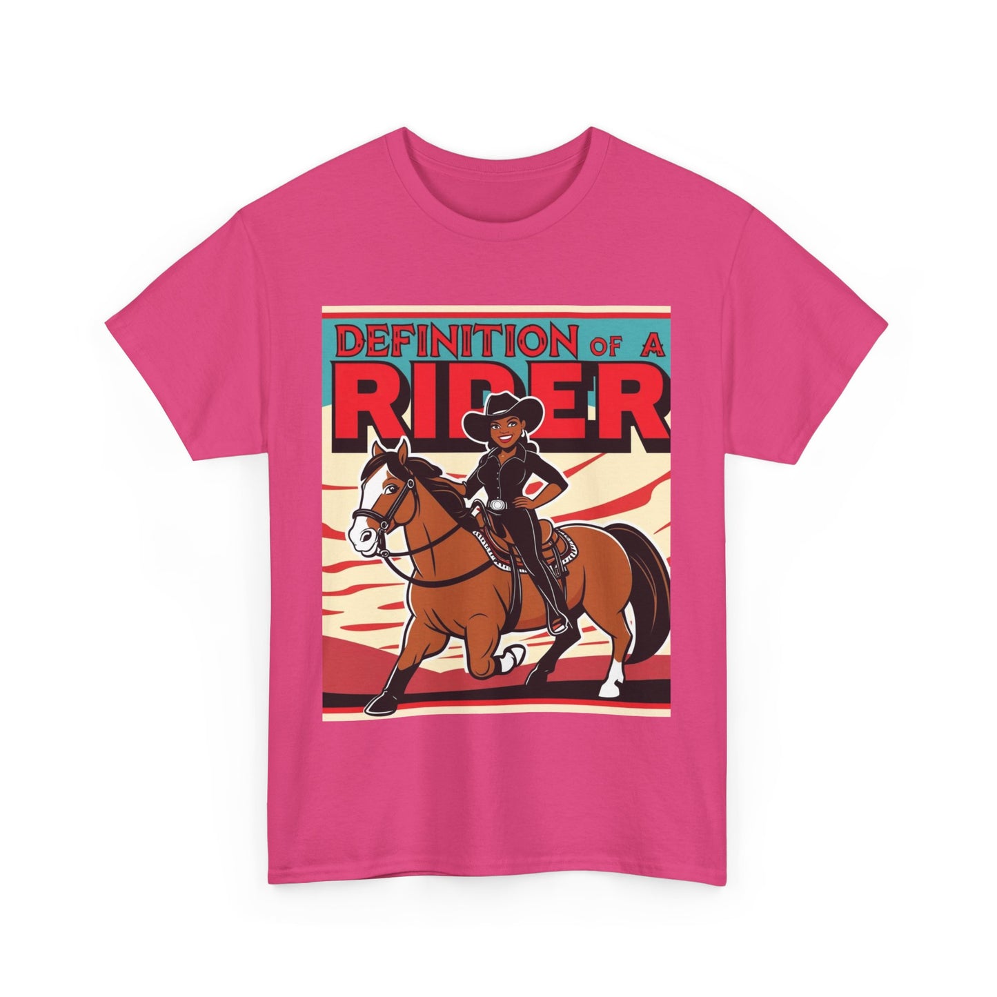 Definition of a Rider Unisex Cotton Tee