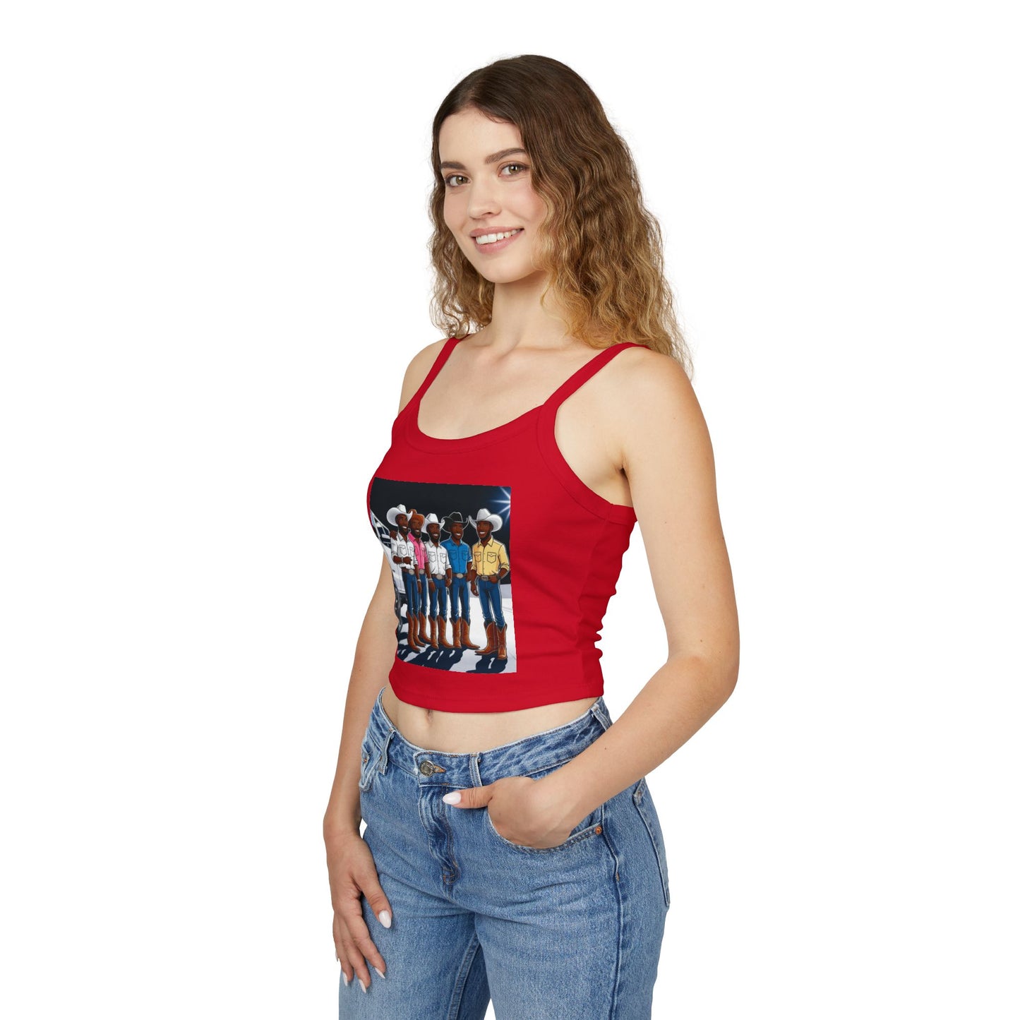Hangin' Out Women's Spaghetti Strap Tank Top