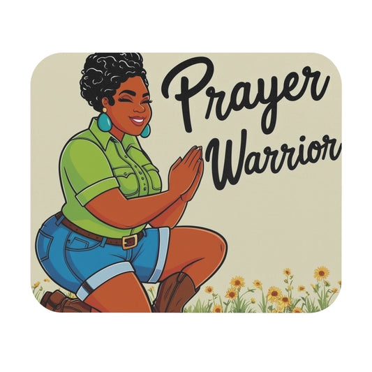 Prayer Warrior Mouse Pad