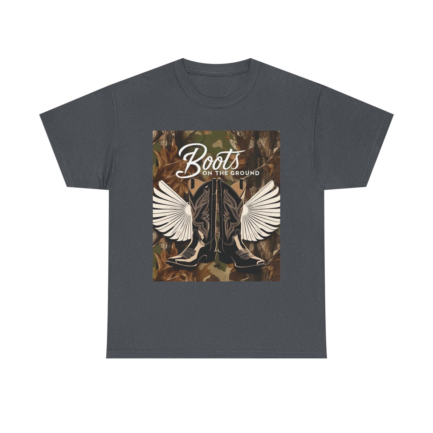 Boots On The Ground Unisex Cotton Tee 2-More Colors