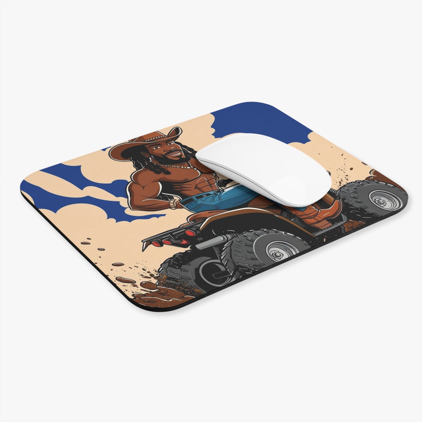 Sexy Locs Mouse Pad