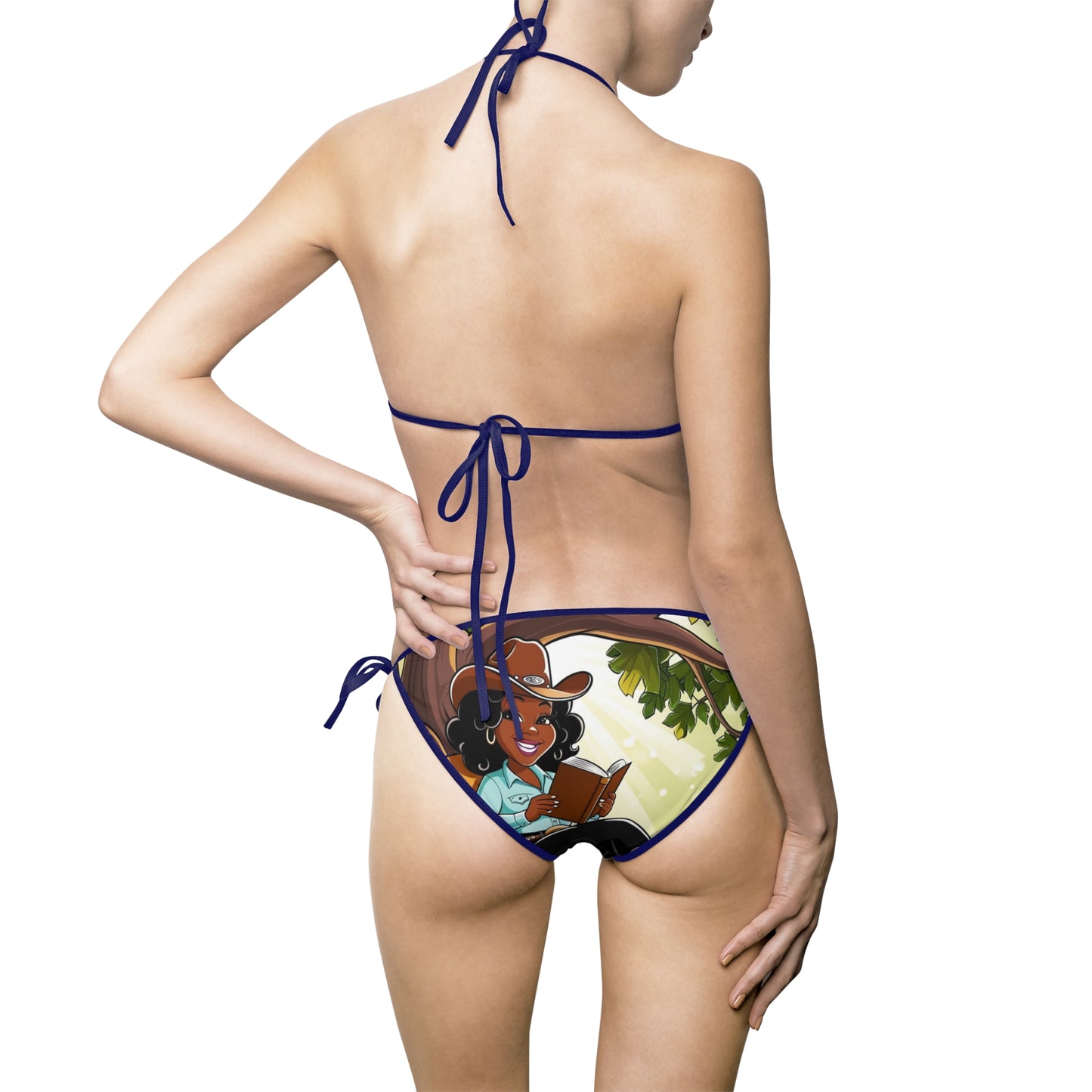 Country Nerdin' Women's Bikini Swimsuit