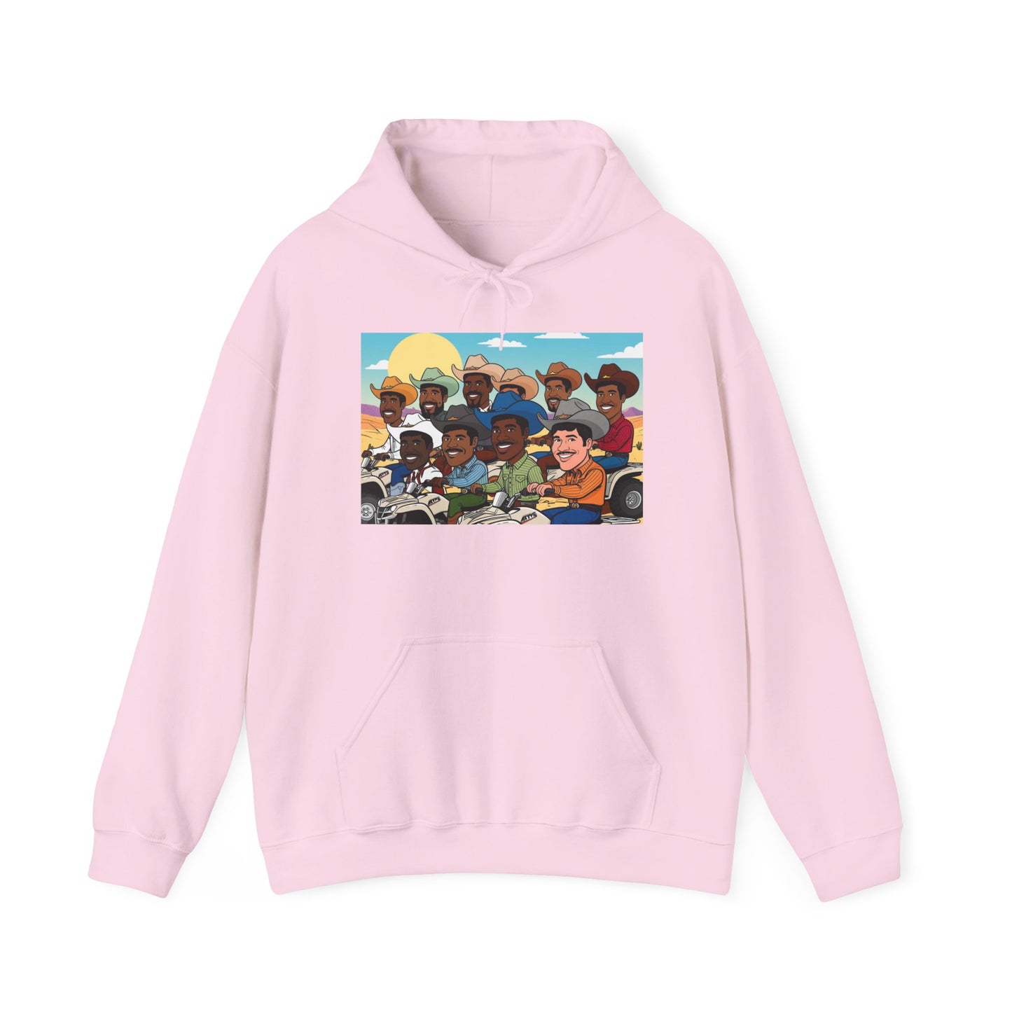 Retro Cowboy Adventure Hoodie