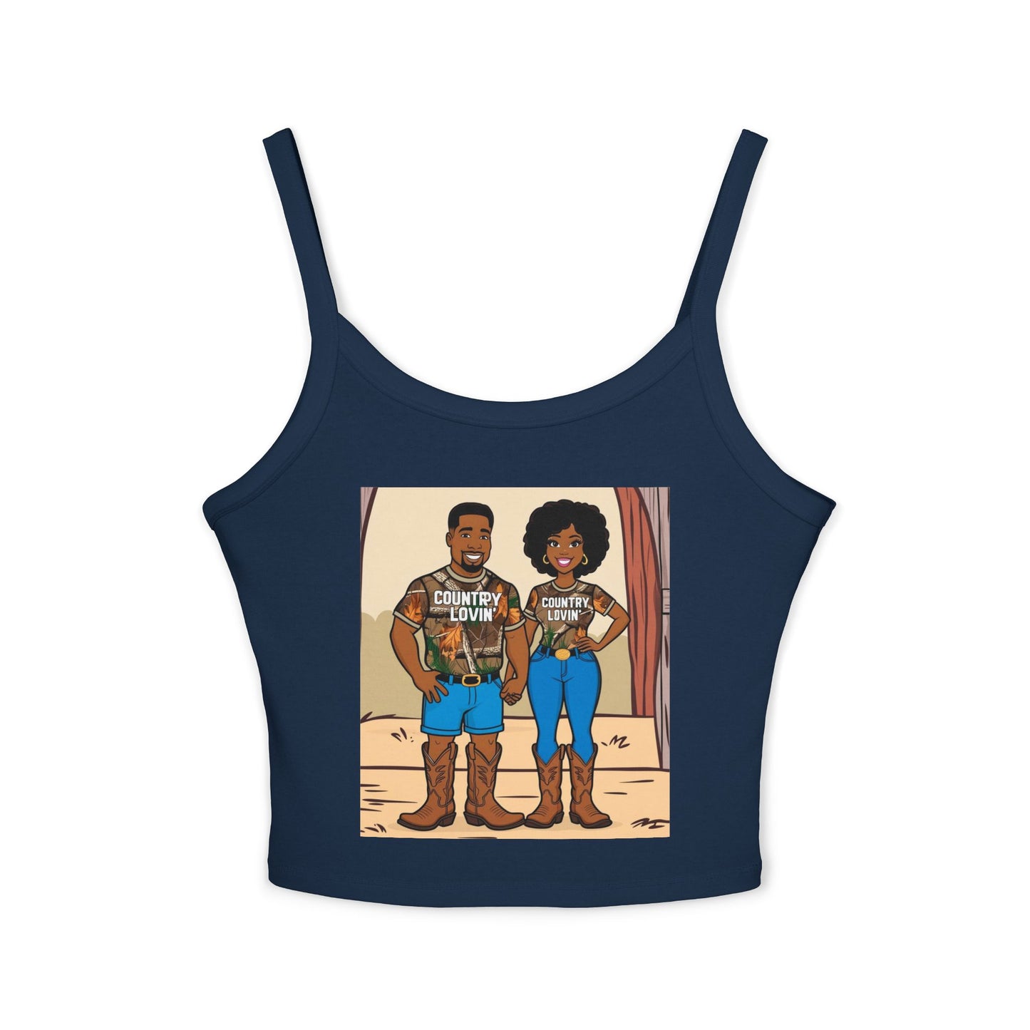 Country Lovin Women's Spaghetti Strap Tank Top