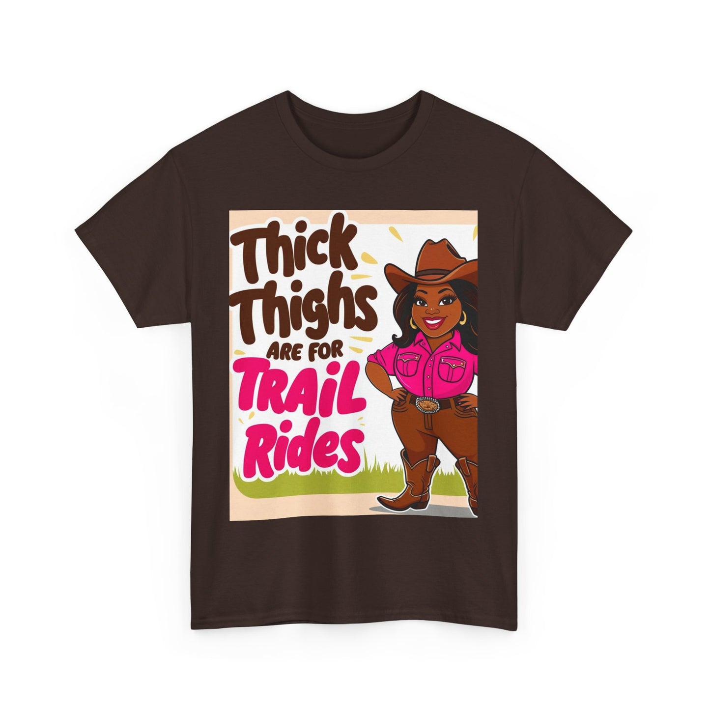 Bright Thick Thighs Unisex Cotton Tee