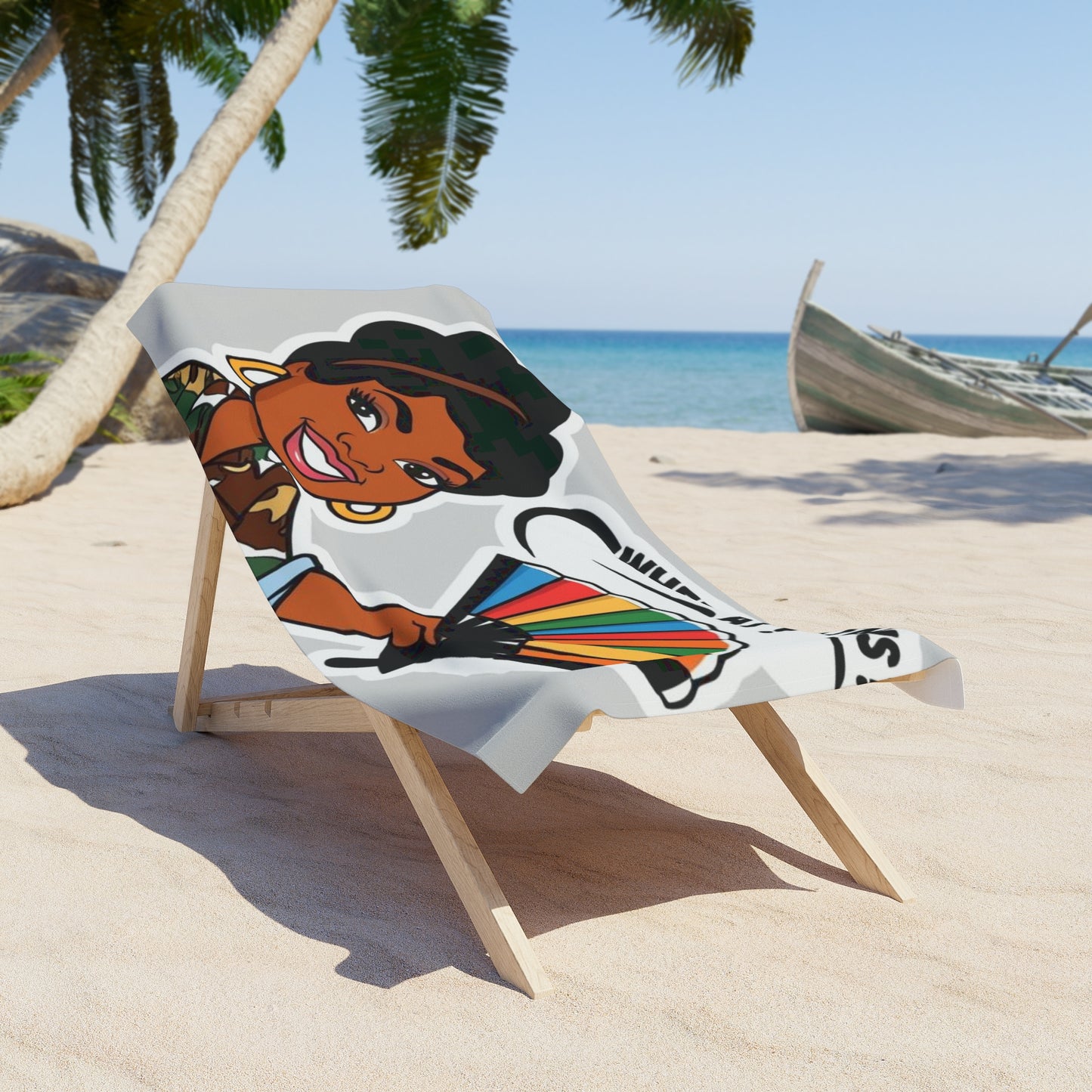 Where Them Fans At? Beach Towel