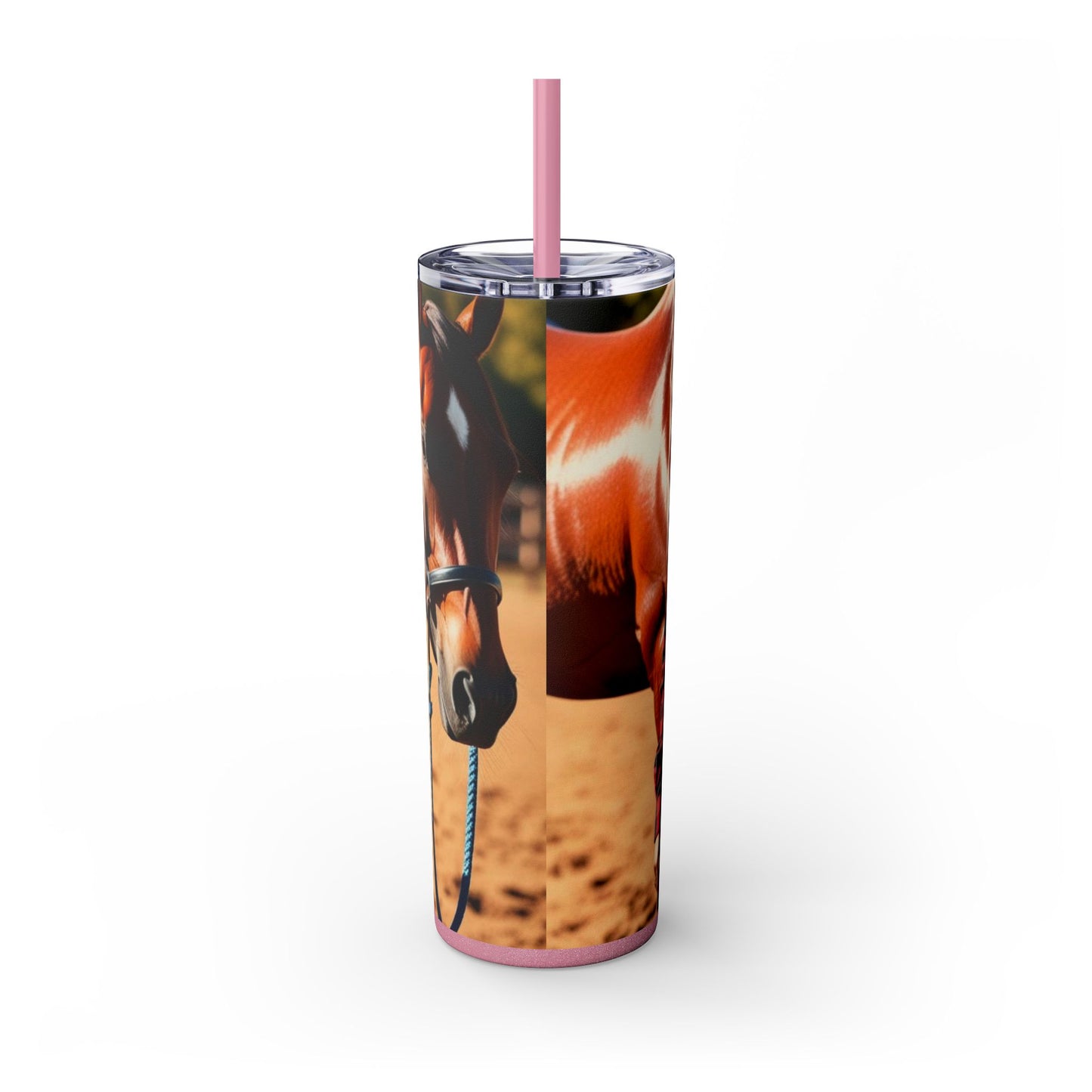 Black Beauty Tumbler with Straw - 20oz