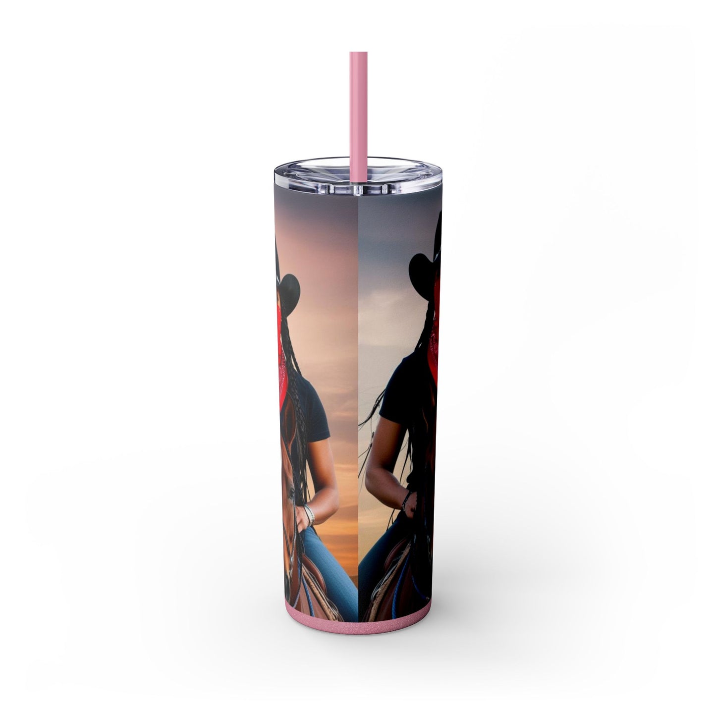 Pay Homage Skinny Tumbler with Straw, 20oz
