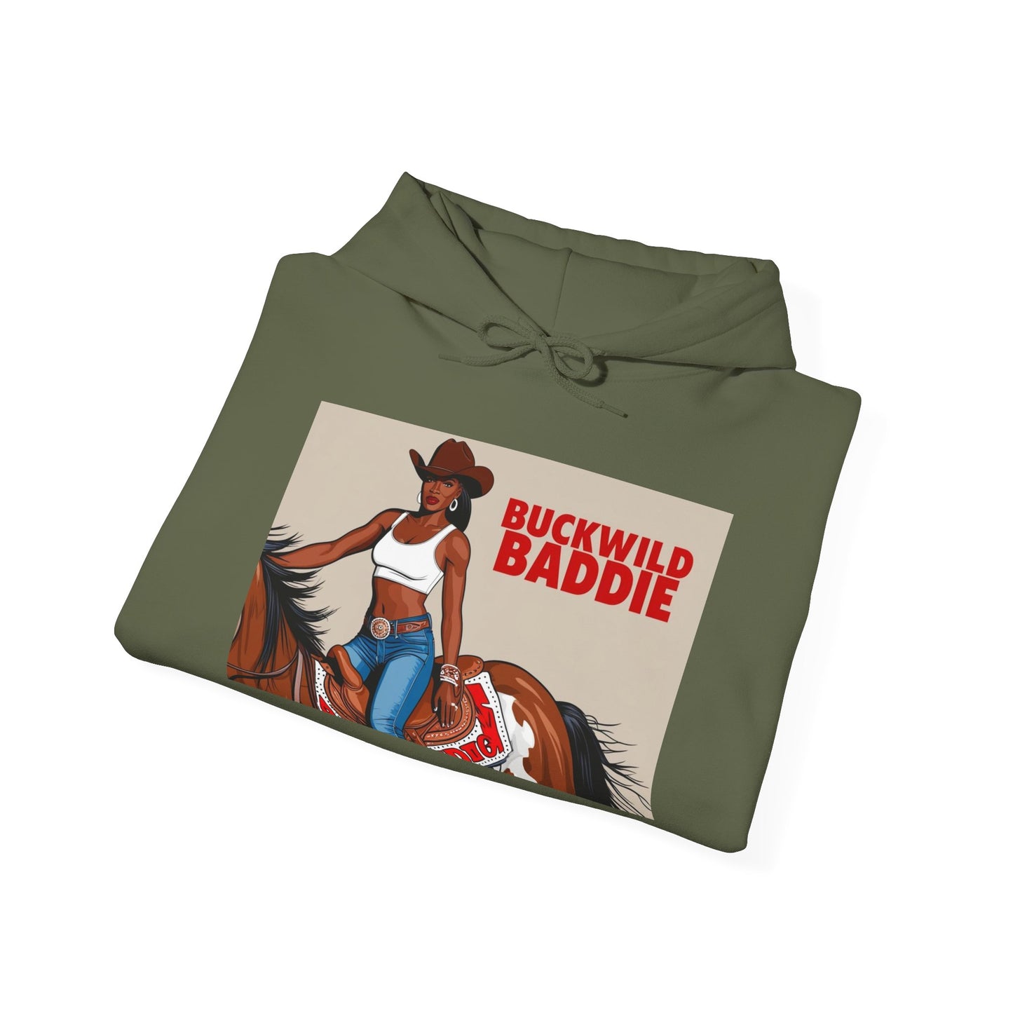Buckwild Baddie Unisex Hoodie