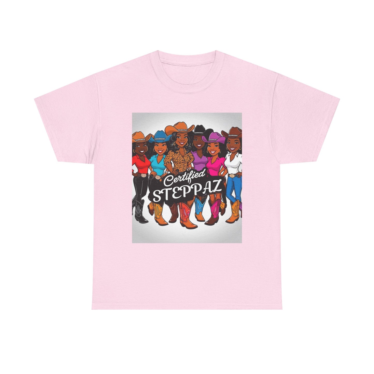 Certified Steppaz Unisex Cotton Tee 3-EVEN More Colors