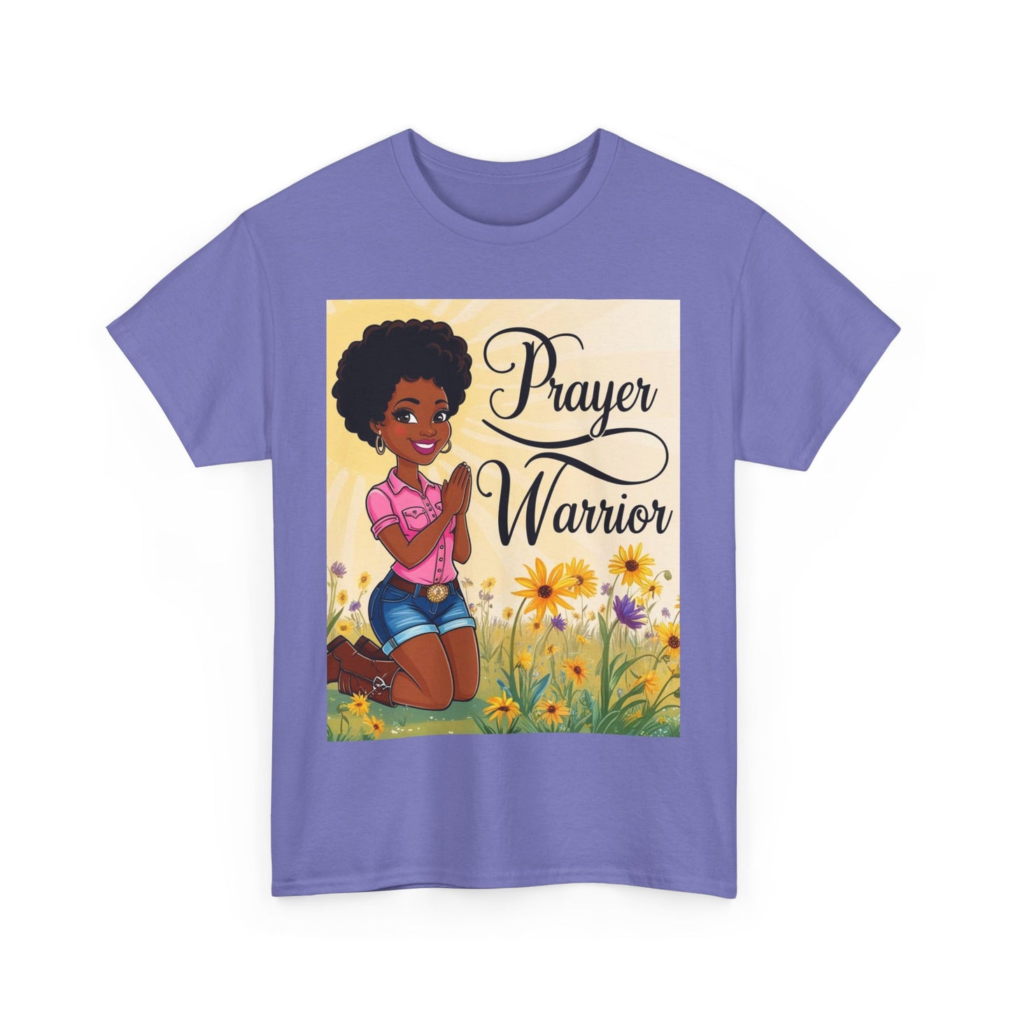 Prayer Warrior Unisex Cotton Tee