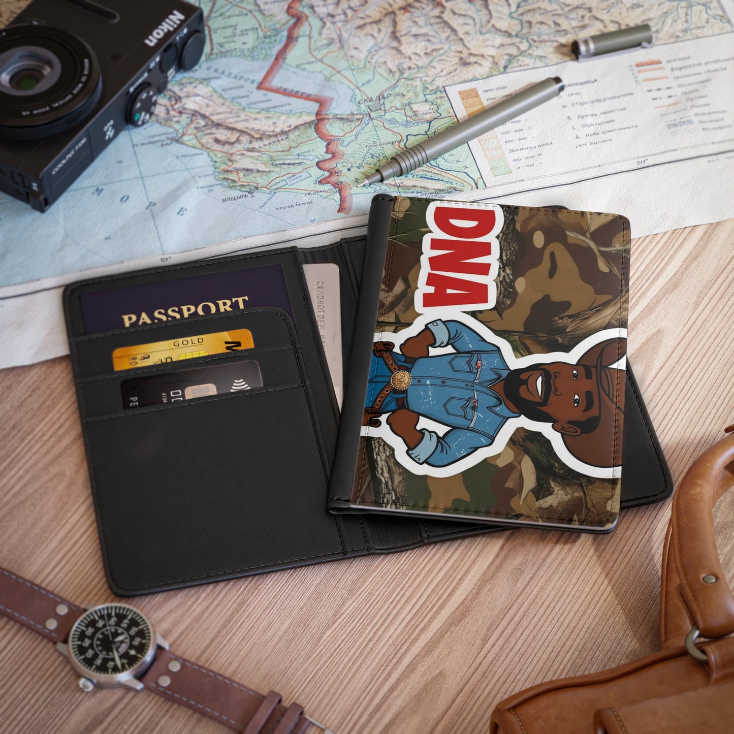 Country Boy DNA Passport Cover