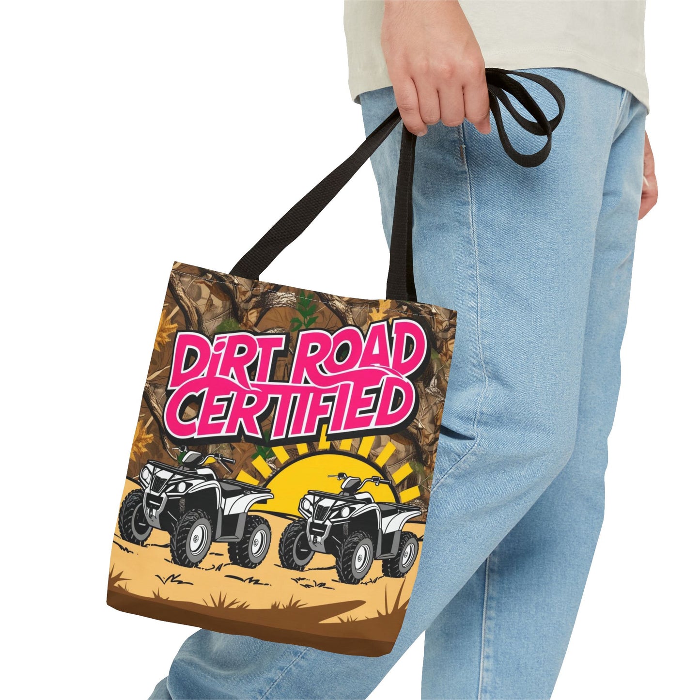 Dirt Road Certified Pink Tote Bag