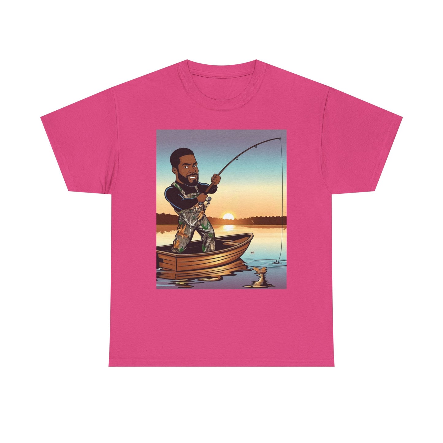Handsome Fisherman Unisex Cotton Tee
