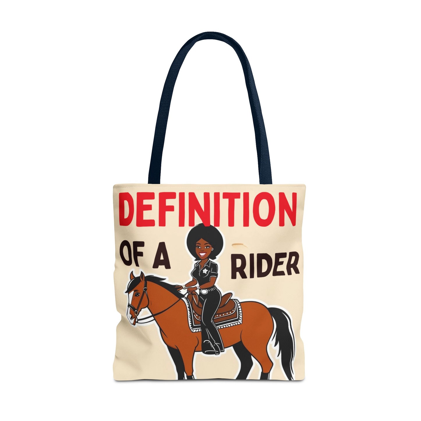 Definition of a Rider Tote Bag