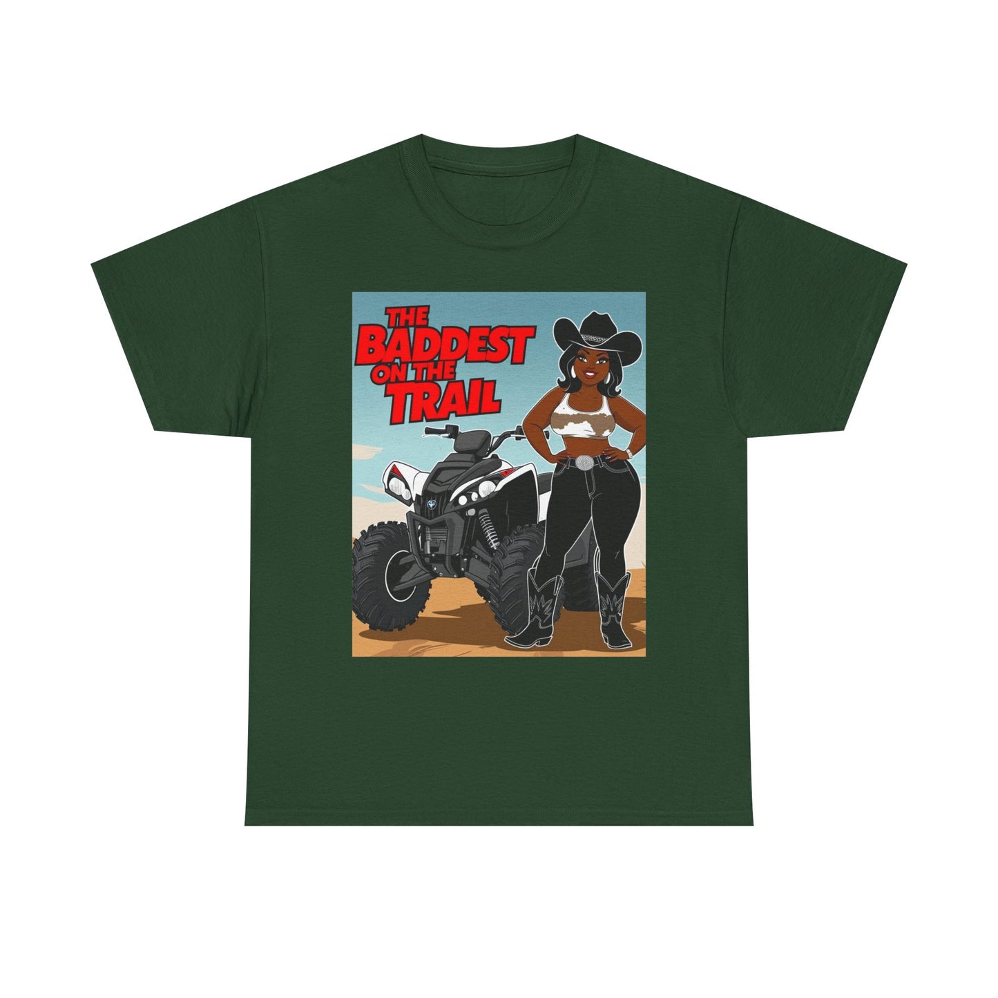Baddest on the Trail Unisex Cotton Tee