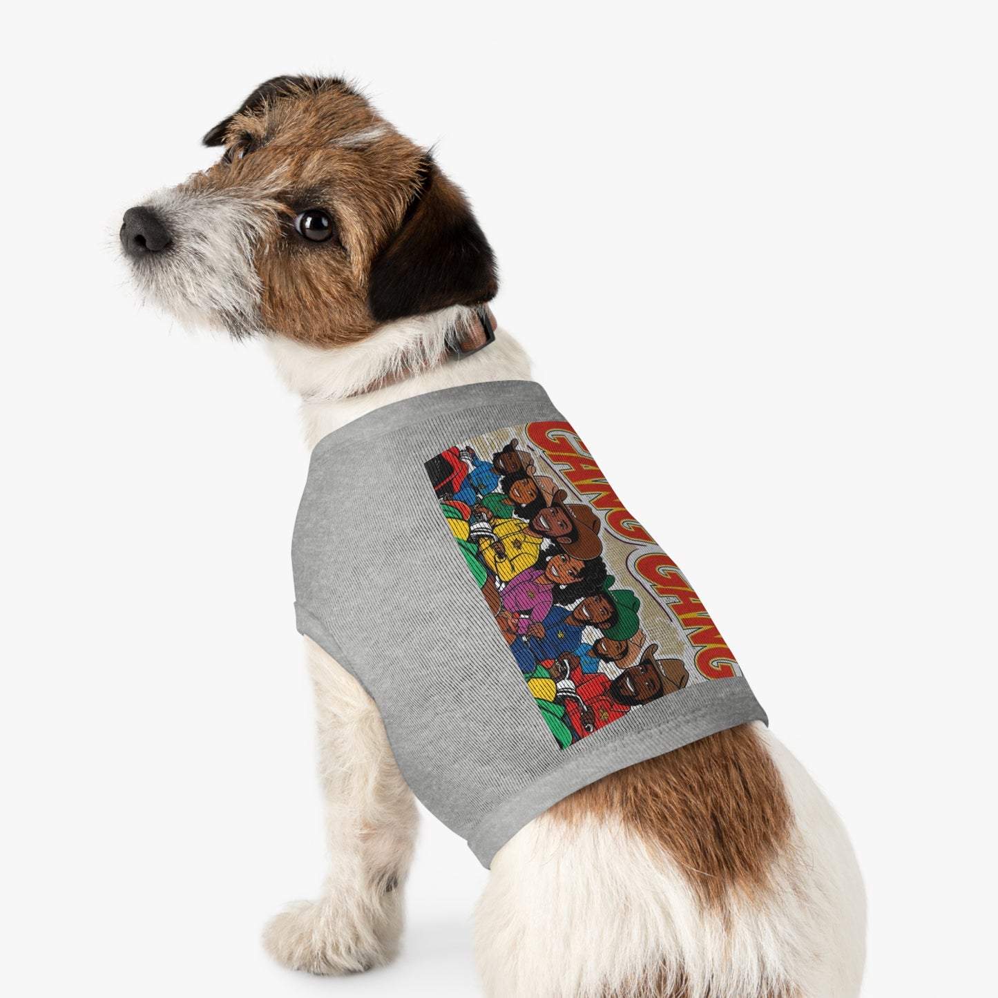 Group ATV Cartoon Pet Tank Top