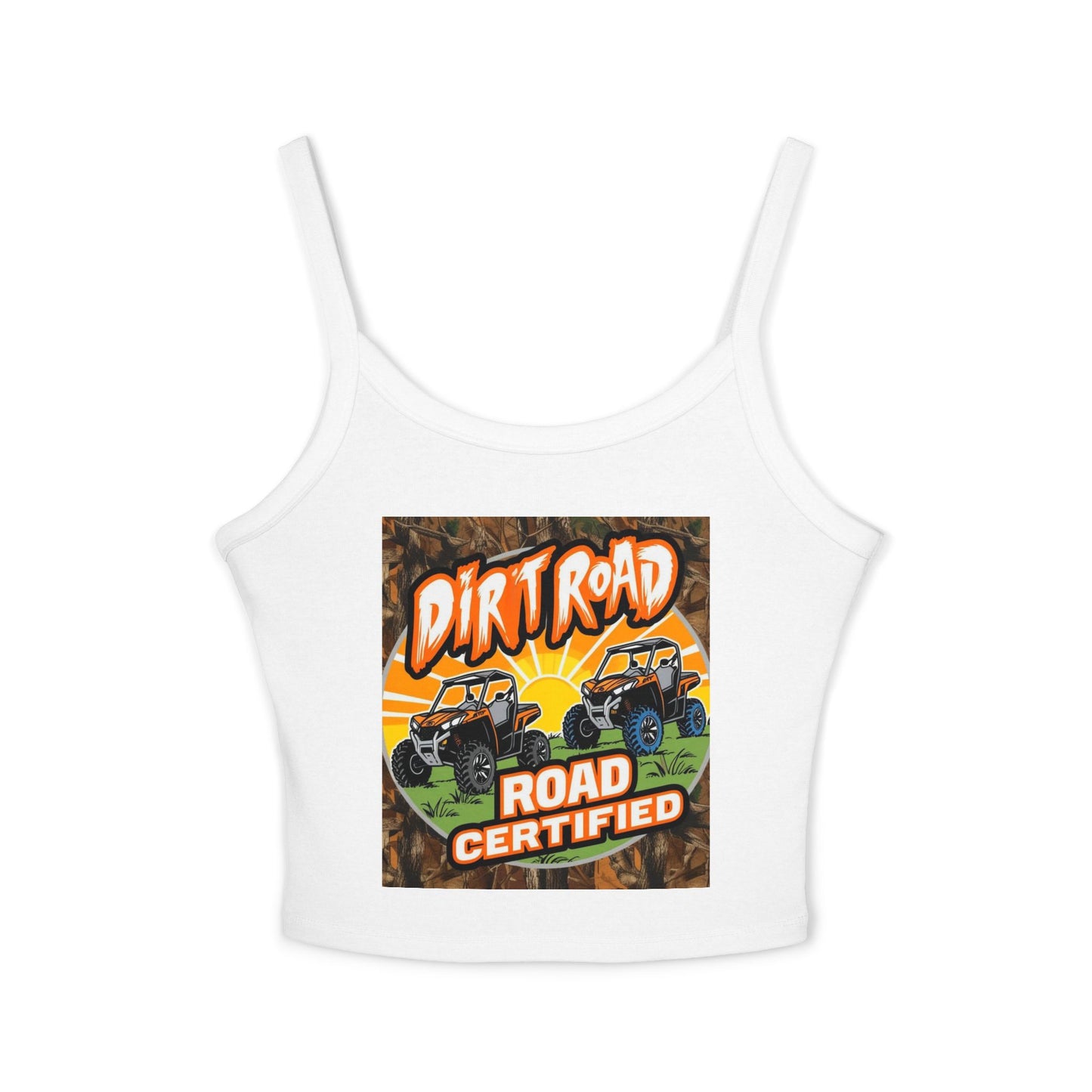 Dirt Road Certified Spaghetti Strap Tank Top