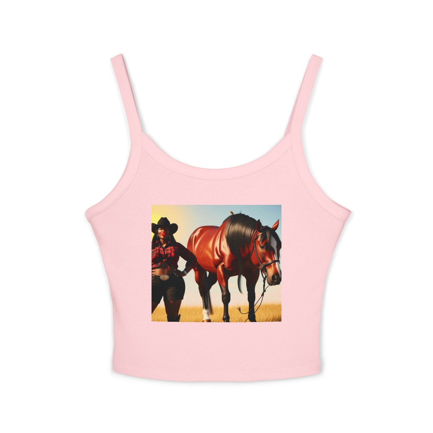 Thickums Women's Spaghetti Strap Tank Top