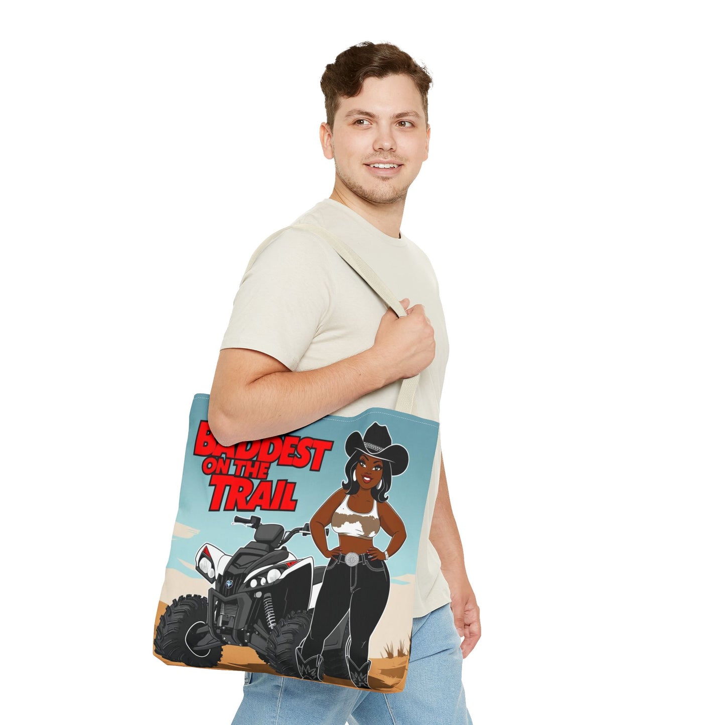 Baddest on the Trail Tote Bag