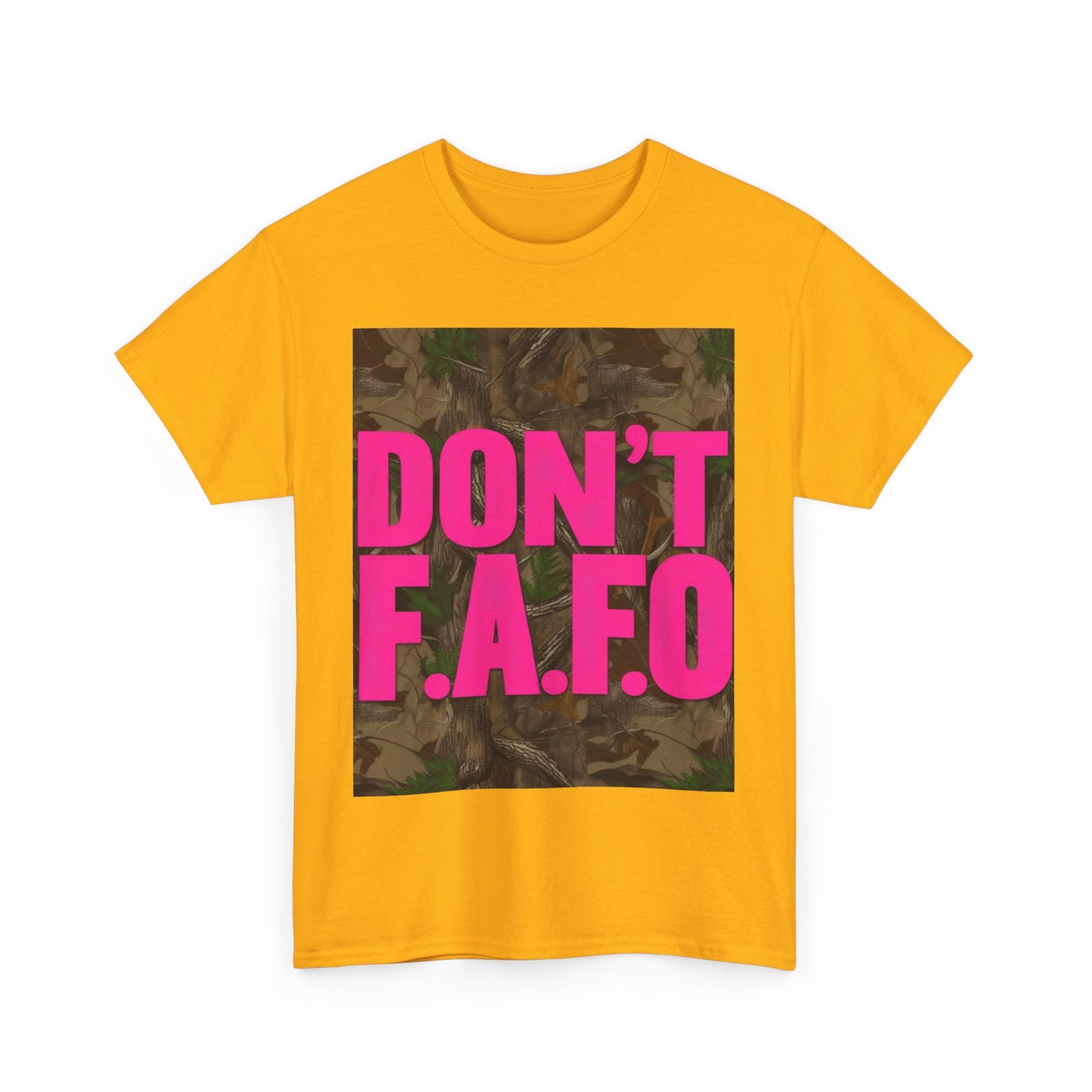 Don't F.A.F.O. Unisex Cotton Tee