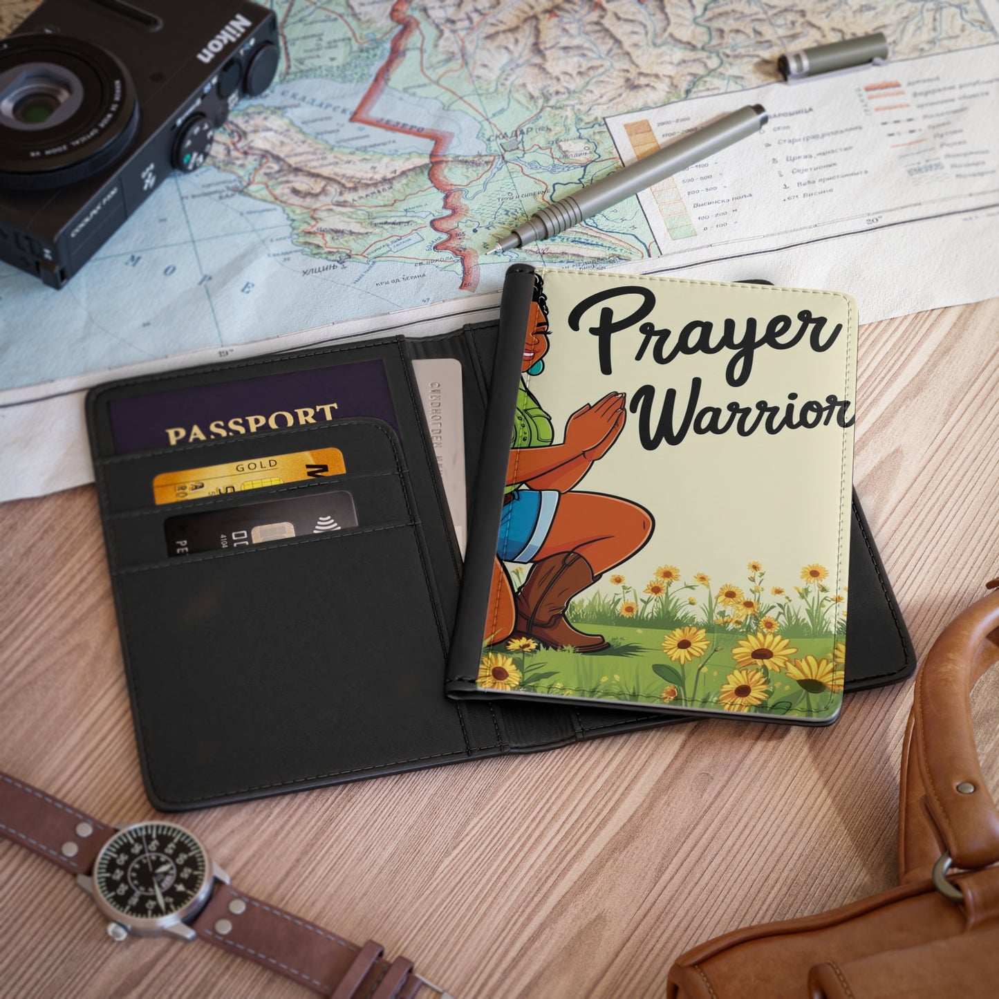 Prayer Warrior Passport Cover