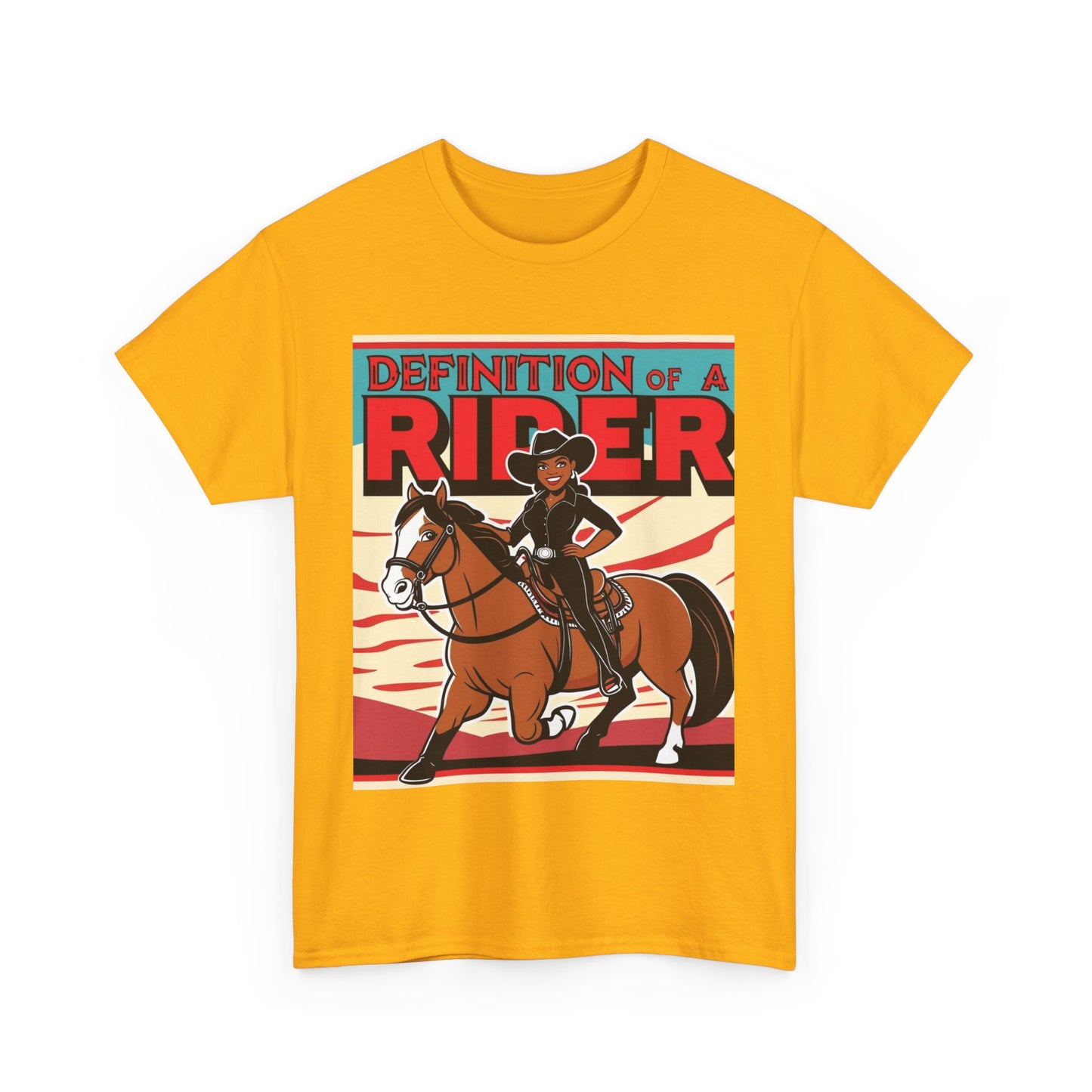 Definition of a Rider Unisex Cotton Tee