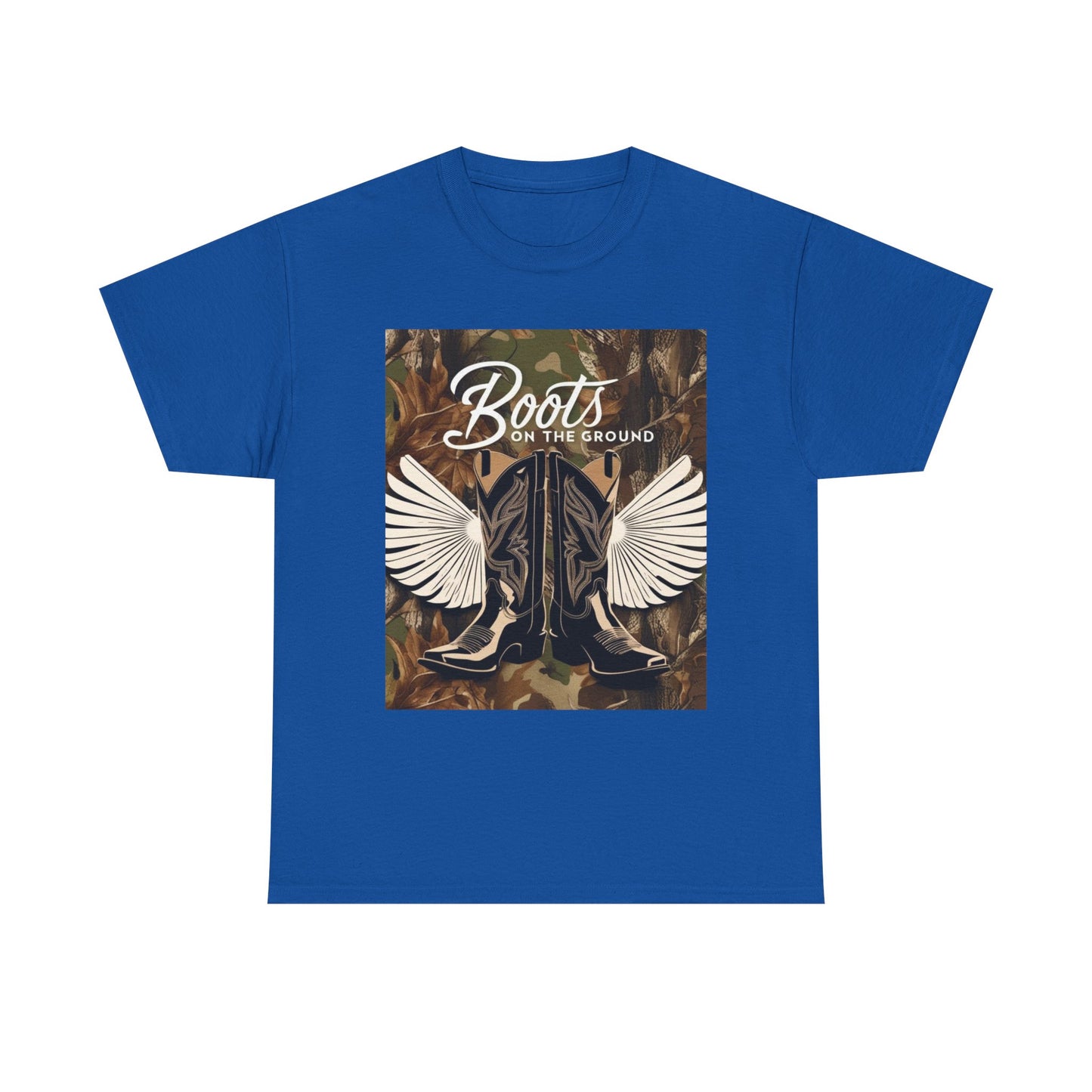 Boots On The Ground Unisex Cotton Tee 2-More Colors