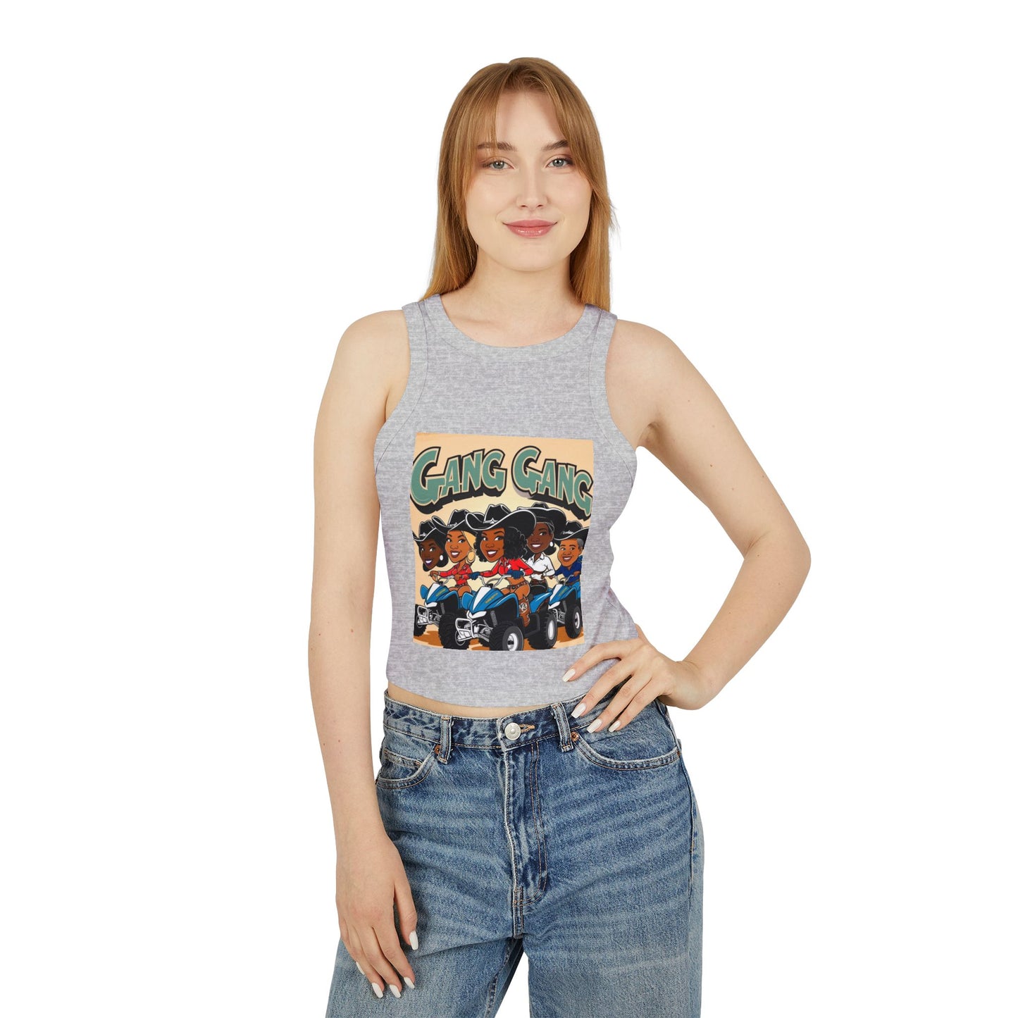 Mixed Gang Racer Tank Top for Women