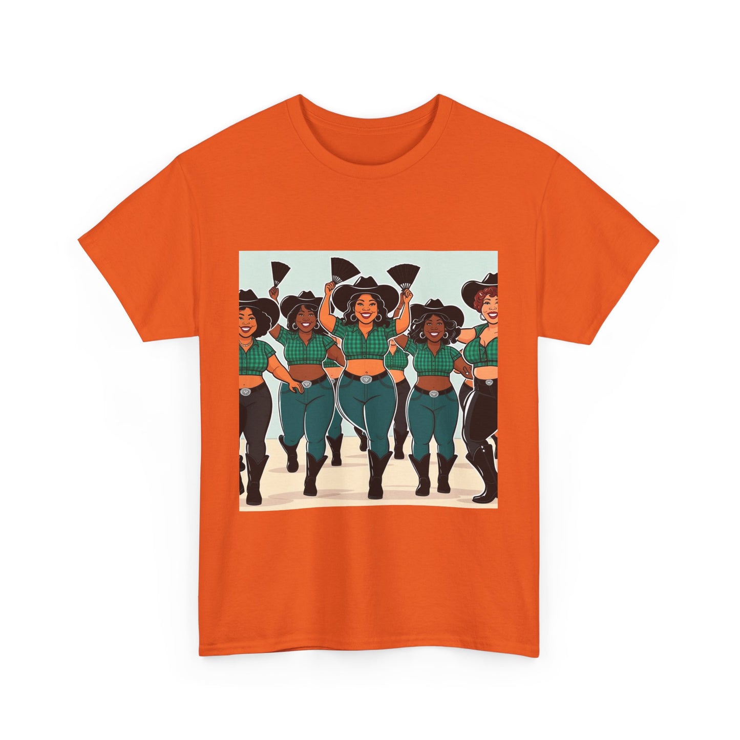Group Dancers Tee - Unisex Cotton Shirt