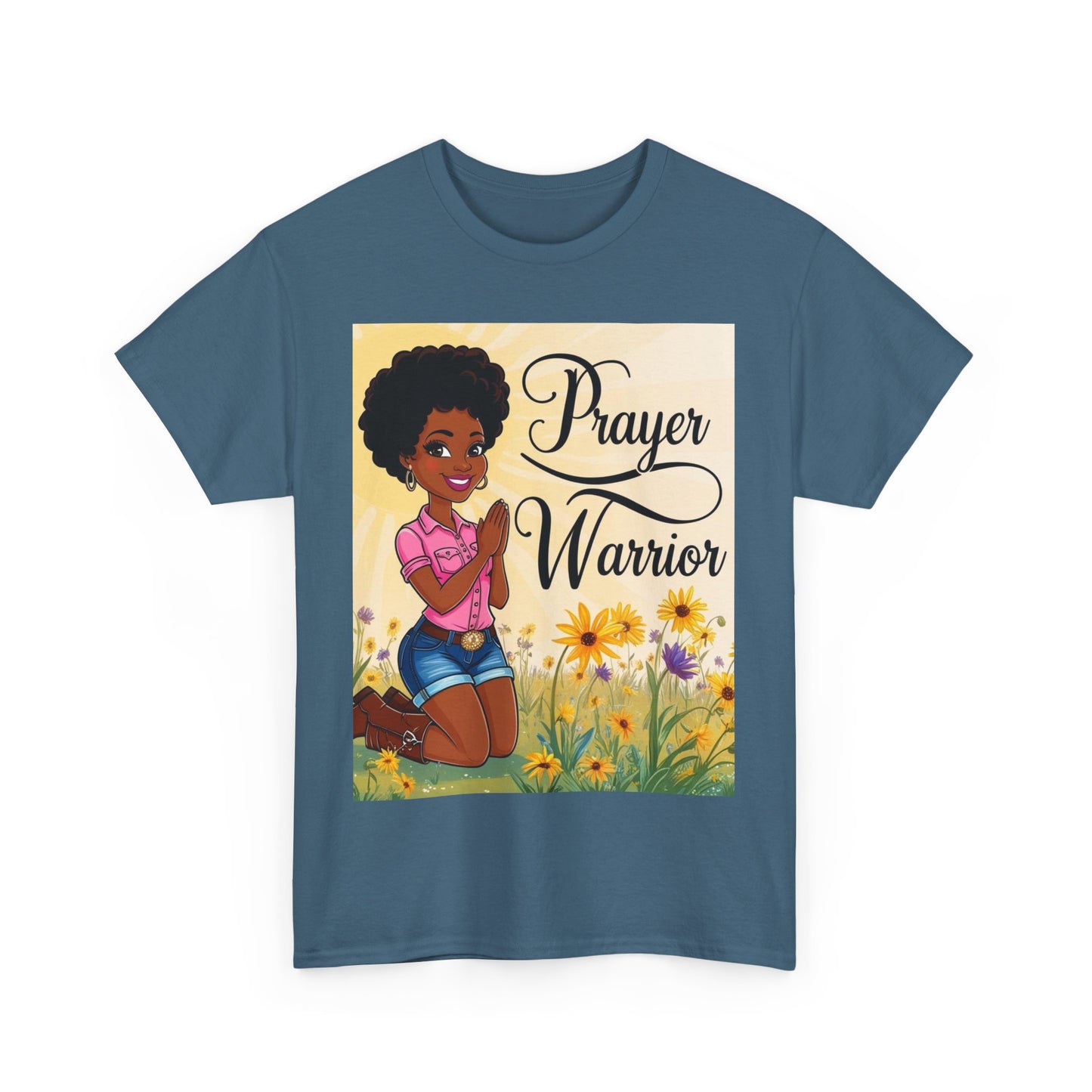Prayer Warrior Unisex Cotton Tee