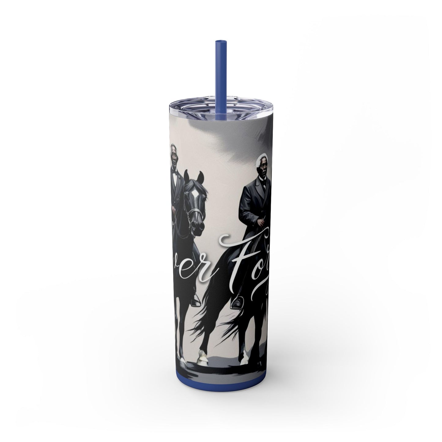 Pay Homage Skinny Tumbler with Straw, 20oz