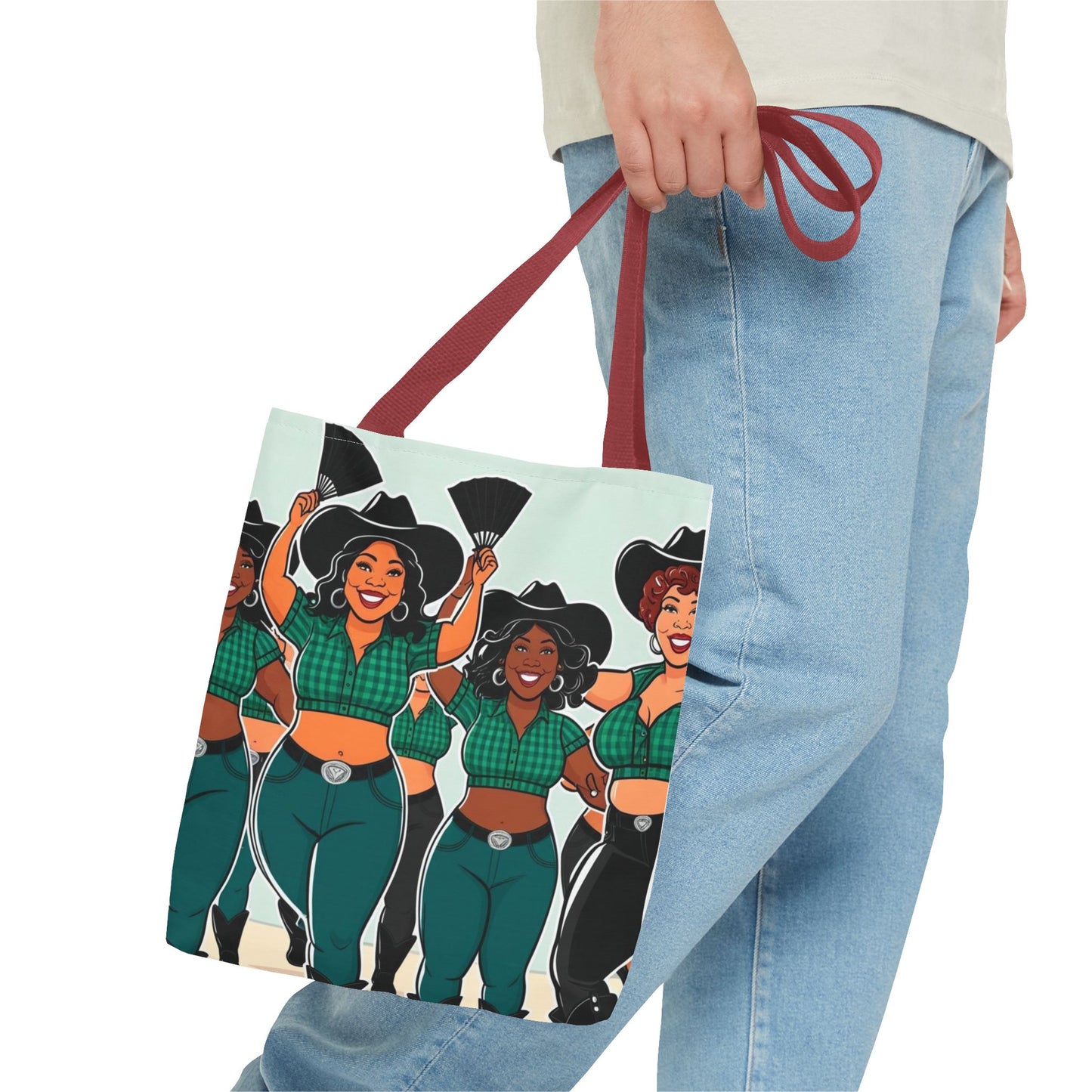Group Dancers Tote Bag