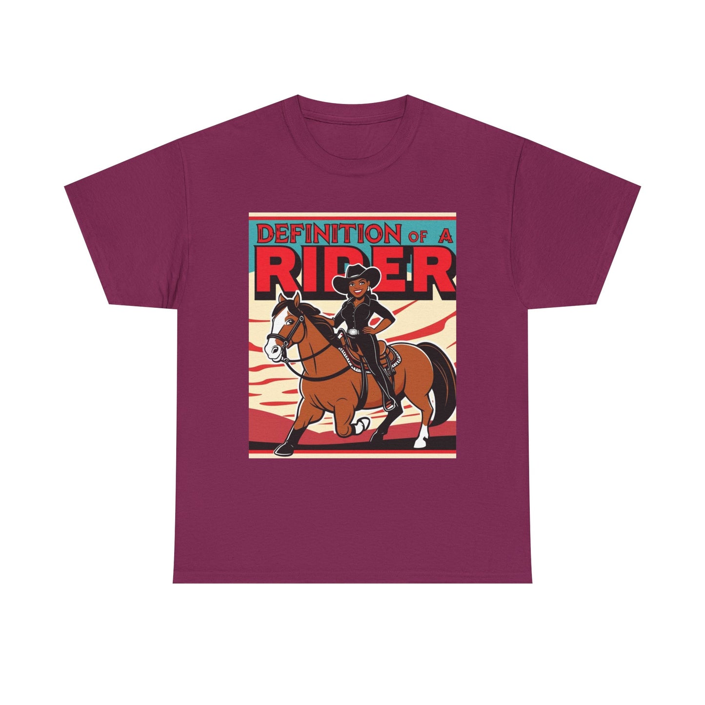 Definition of a Rider Unisex Cotton Tee