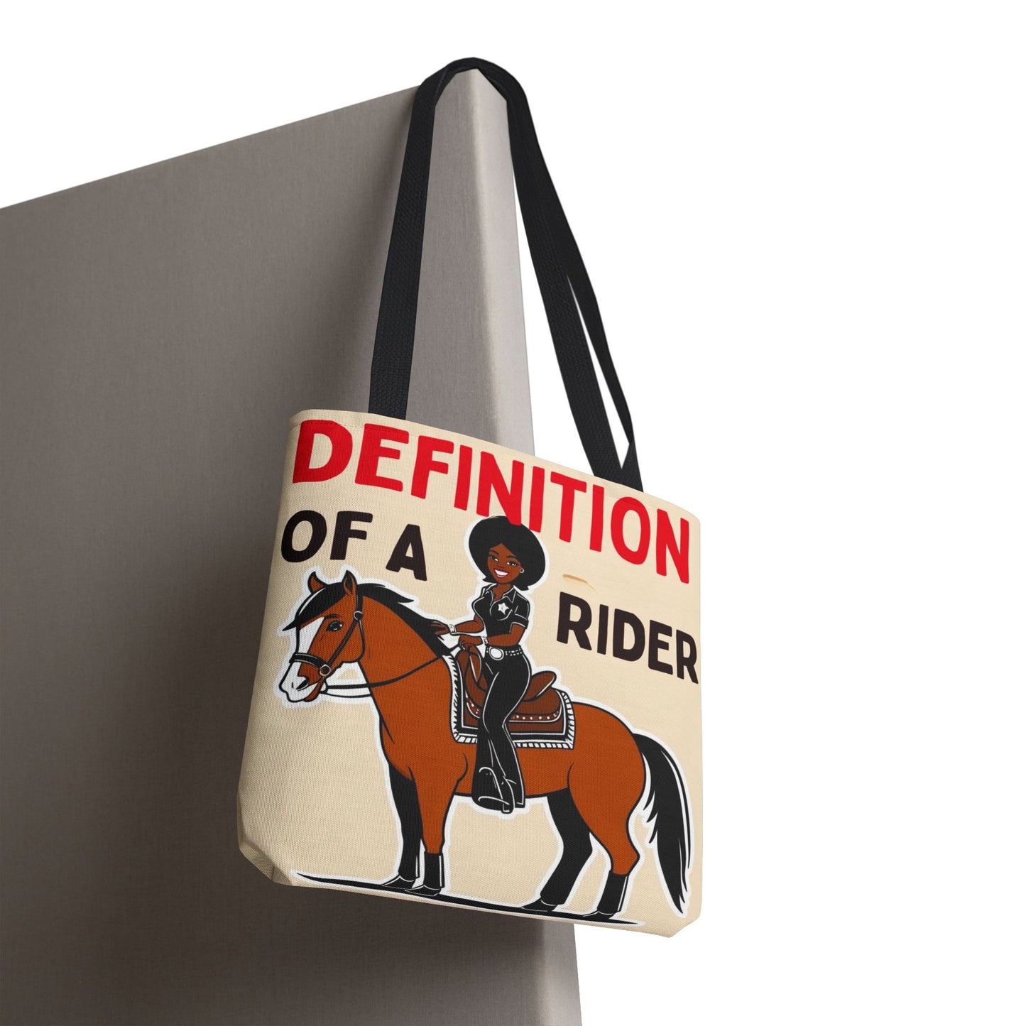 Definition of a Rider Tote Bag