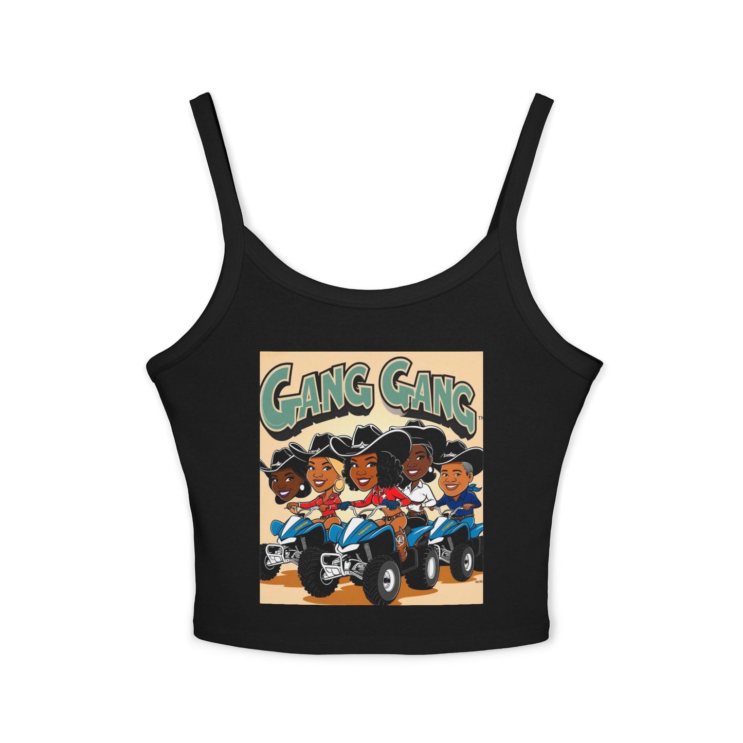 Mixed Gang Women's Spaghetti Strap Tank Top