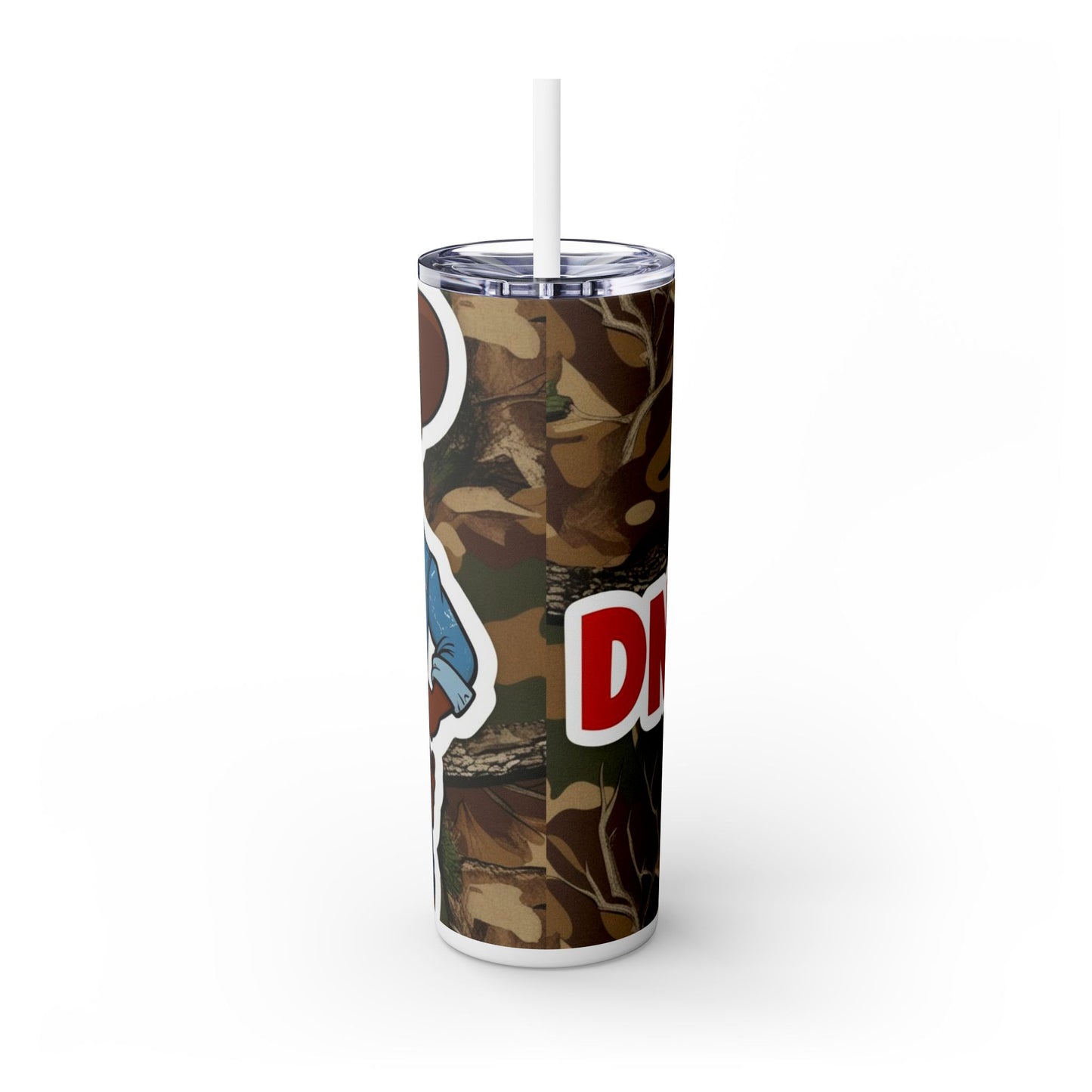 Country Boy DNA Skinny Tumbler with Straw - 20oz