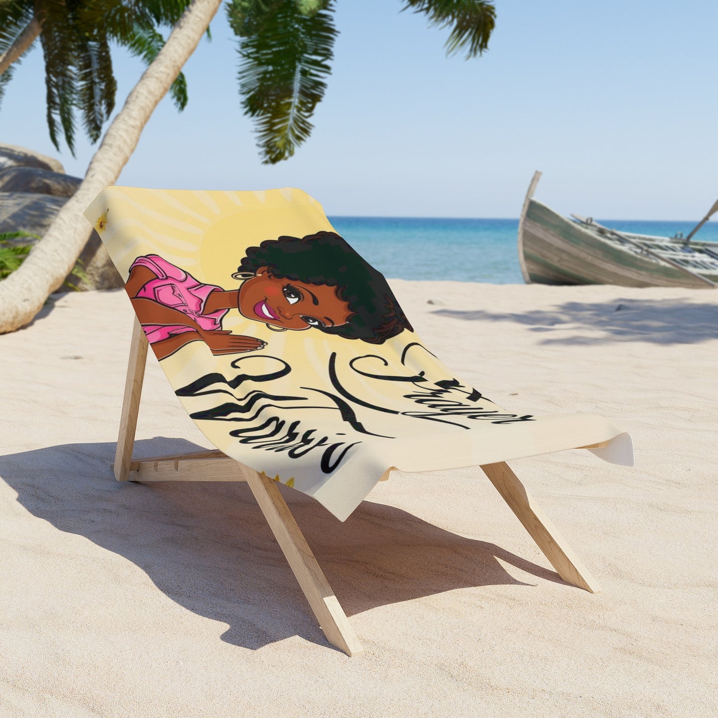 Prayer Warrior Beach Towel