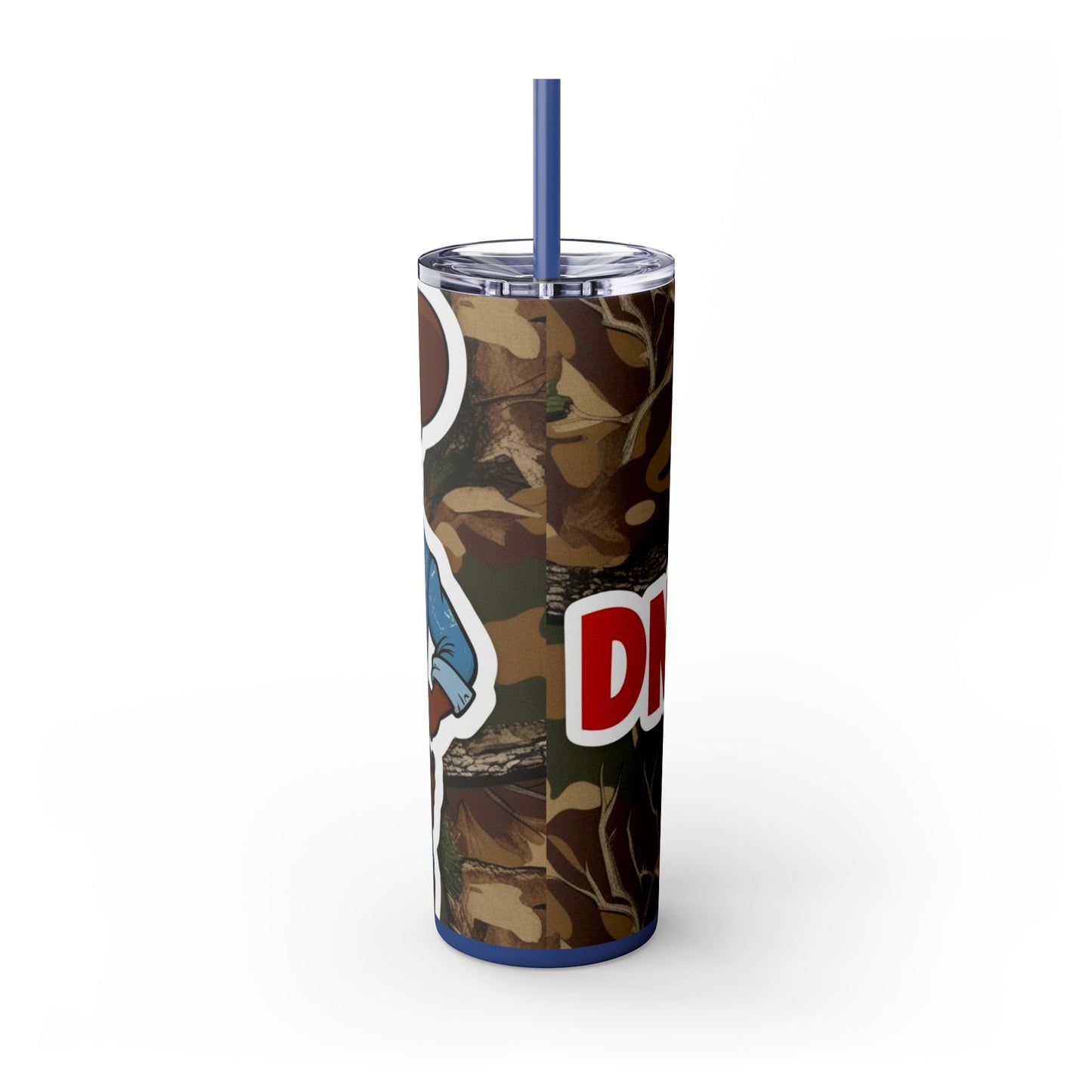 Country Boy DNA Skinny Tumbler with Straw - 20oz