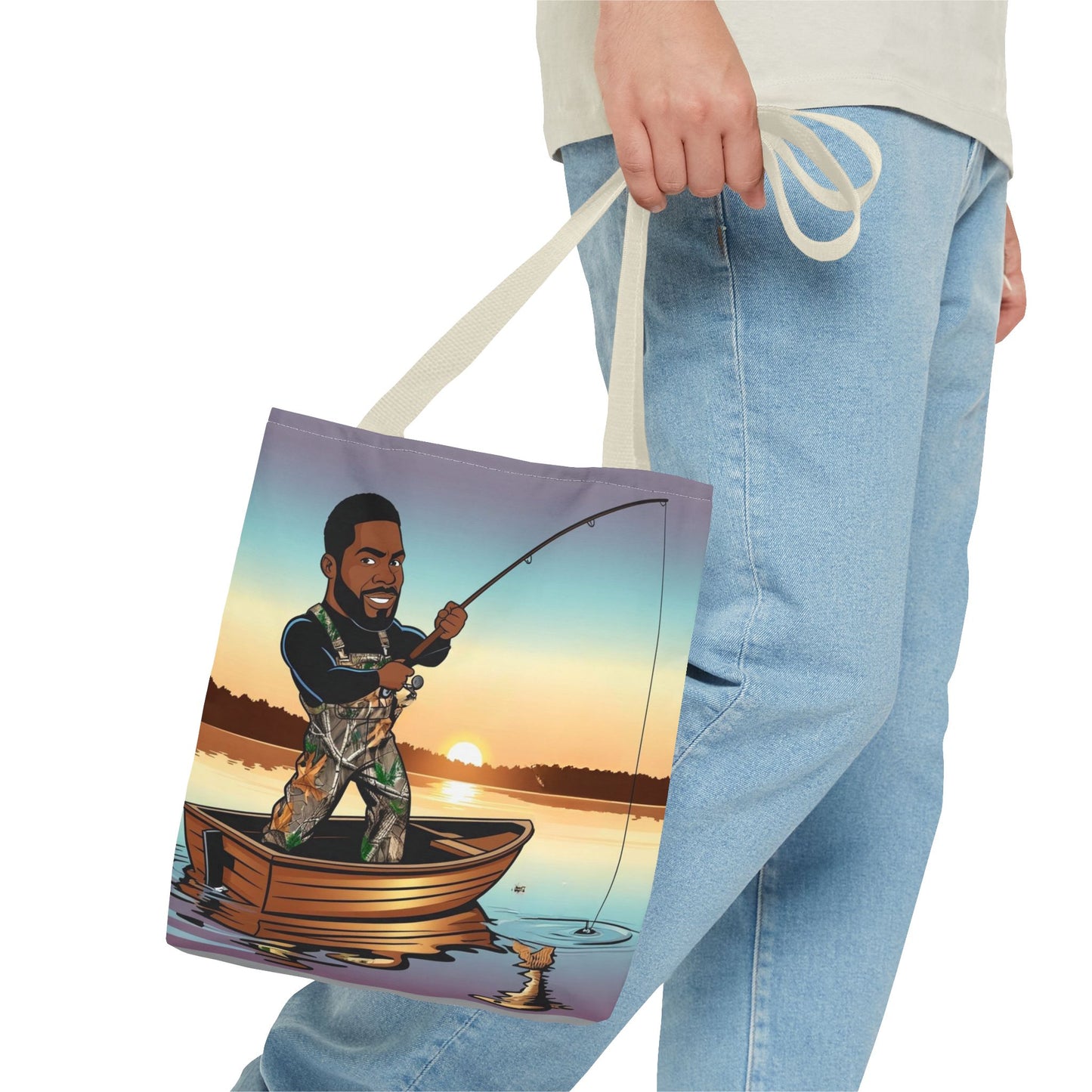 Handsome Fisherman Tote Bag